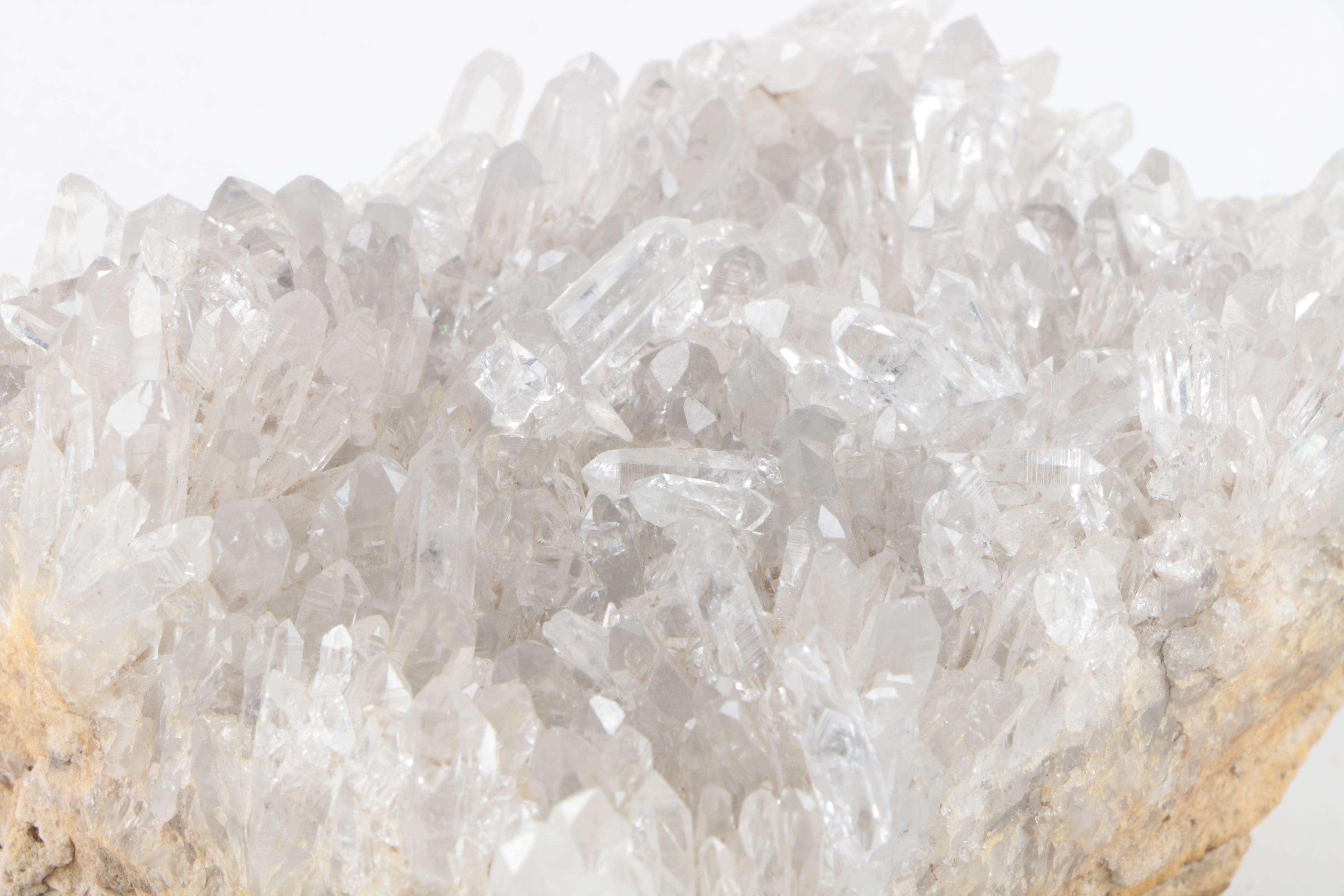 Quartz Crystal Cluster Specimen