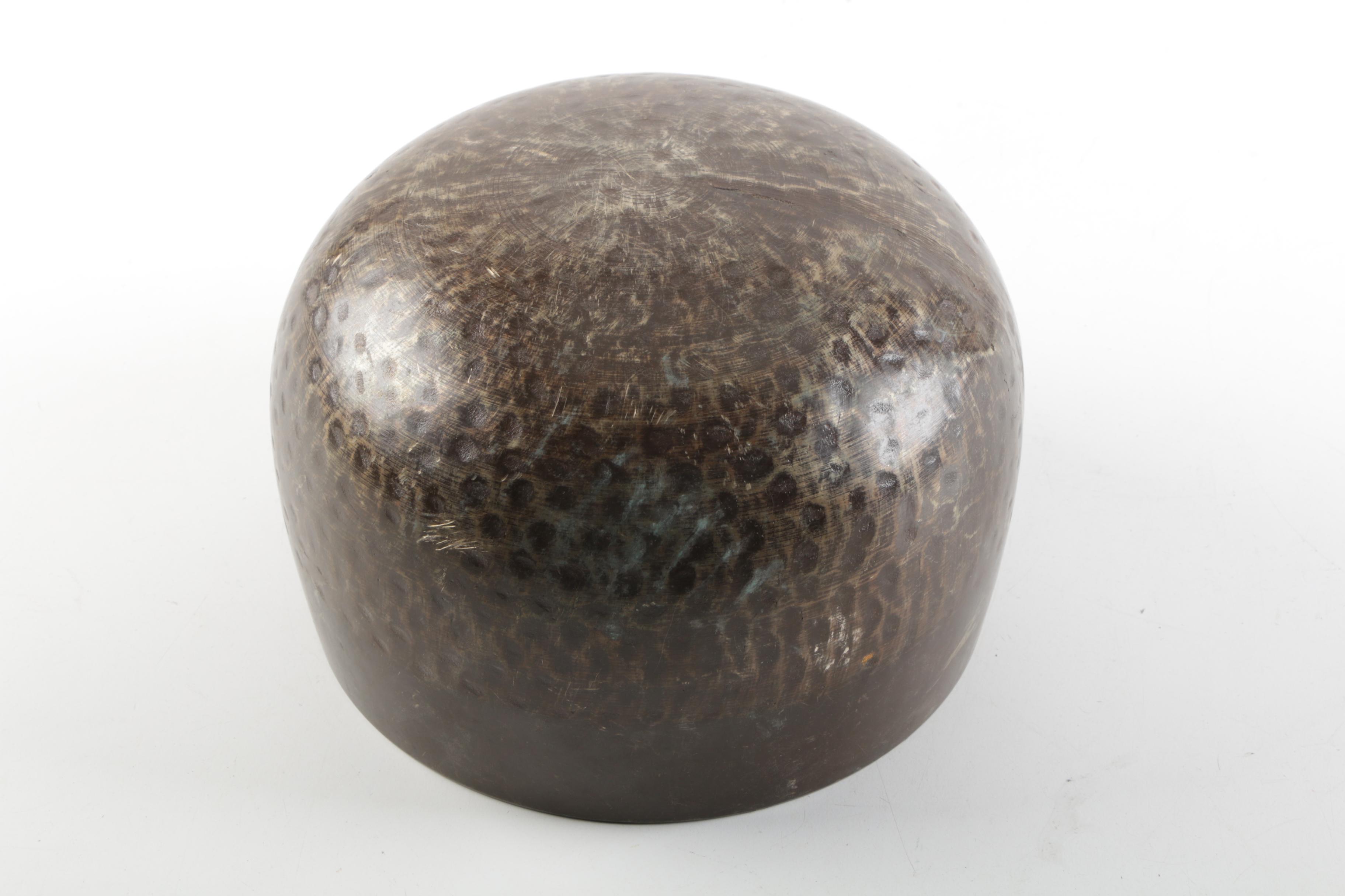 Antique Hammered Tibetan Singing Bowl