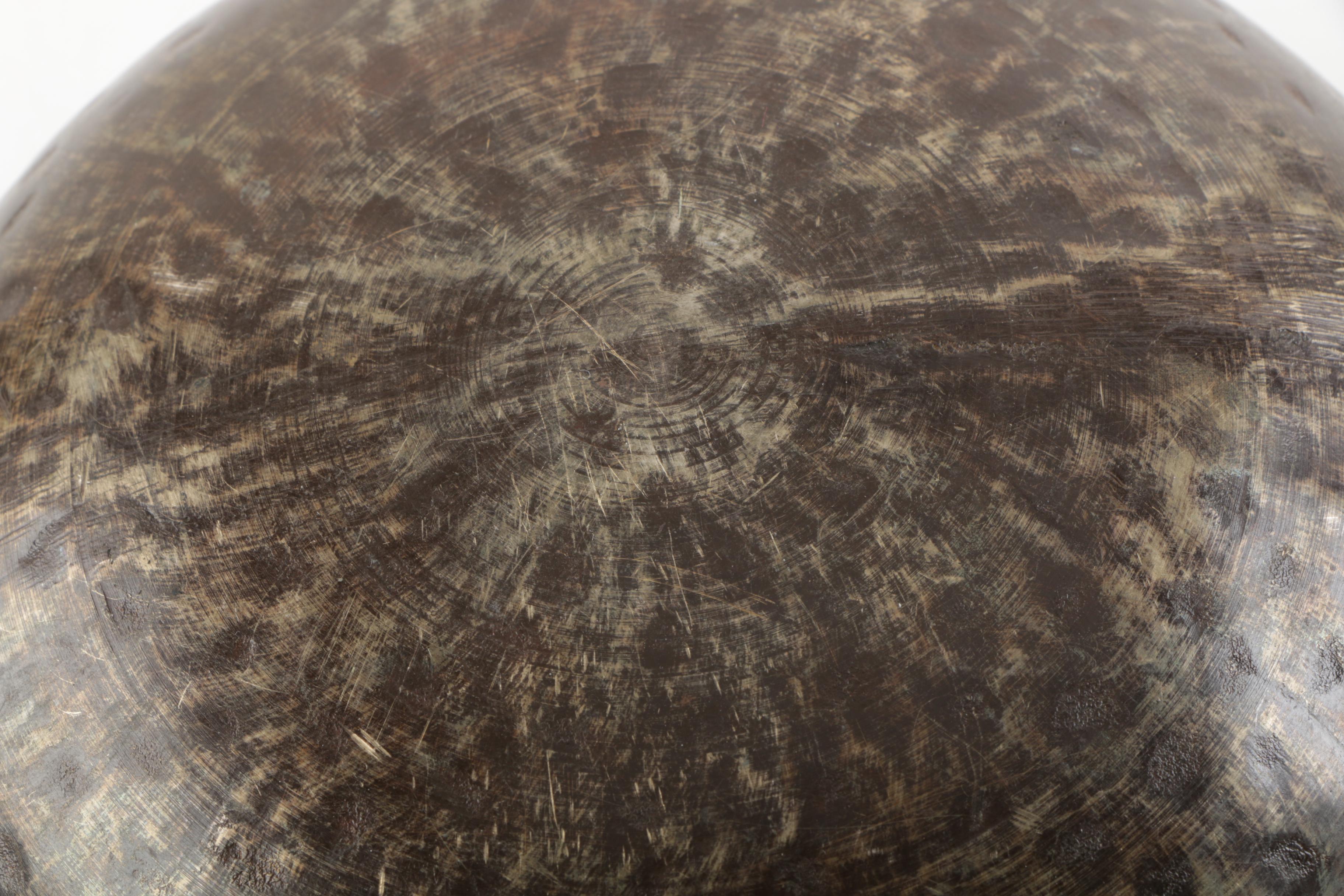 Antique Hammered Tibetan Singing Bowl