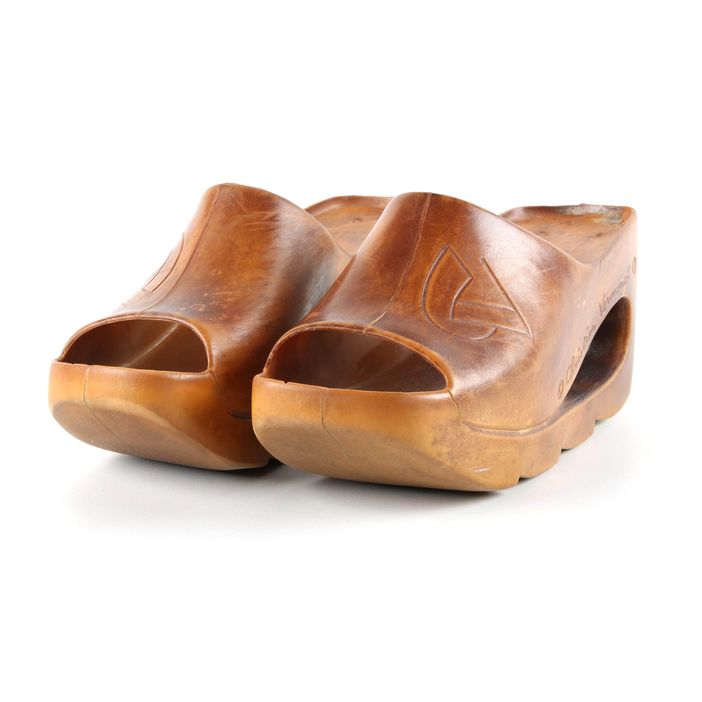 Circa 1970s Christian Vermonet Rubber Wedges