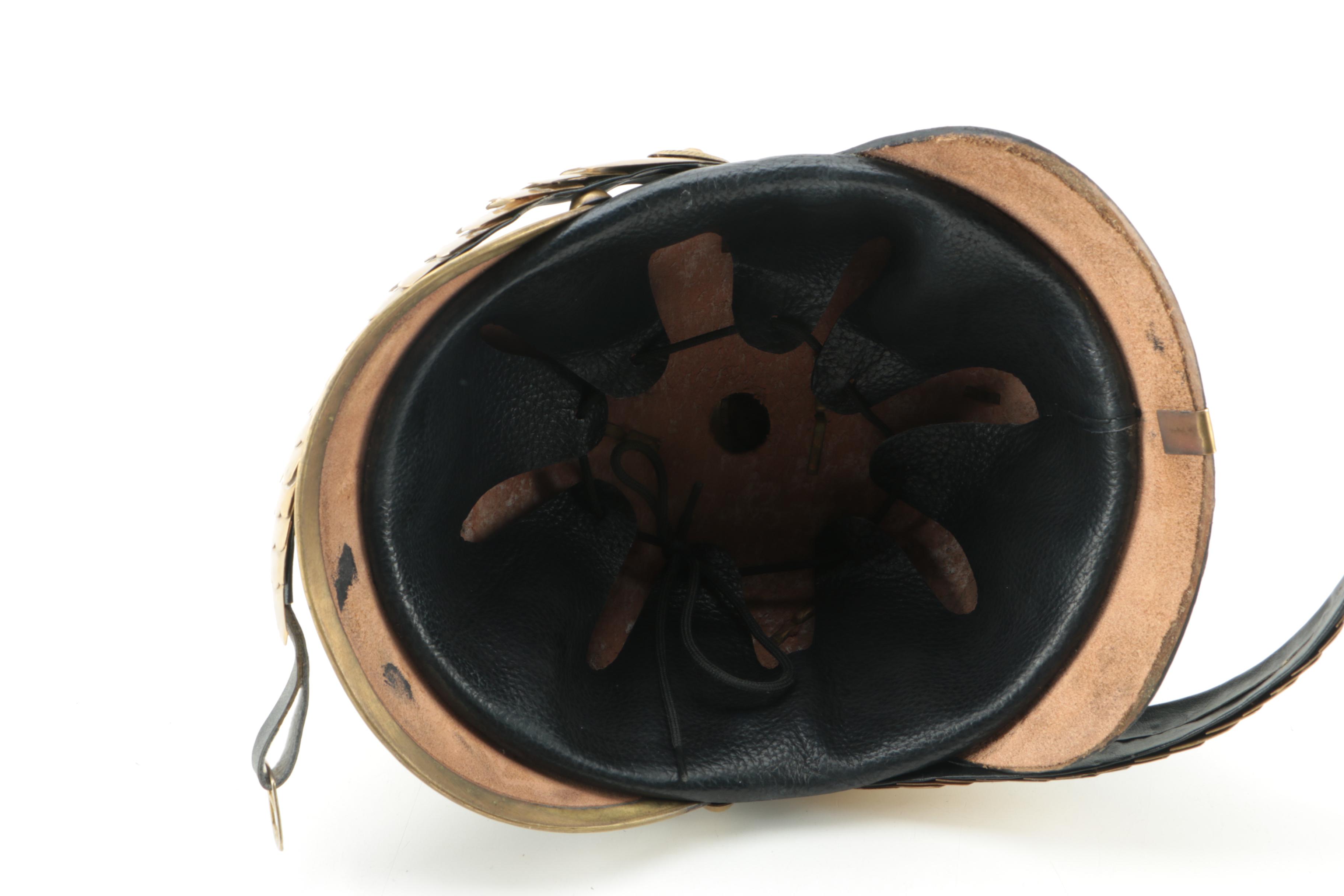 Reproduction WW1 Era Prussian Picklehaube Helmets with Stands