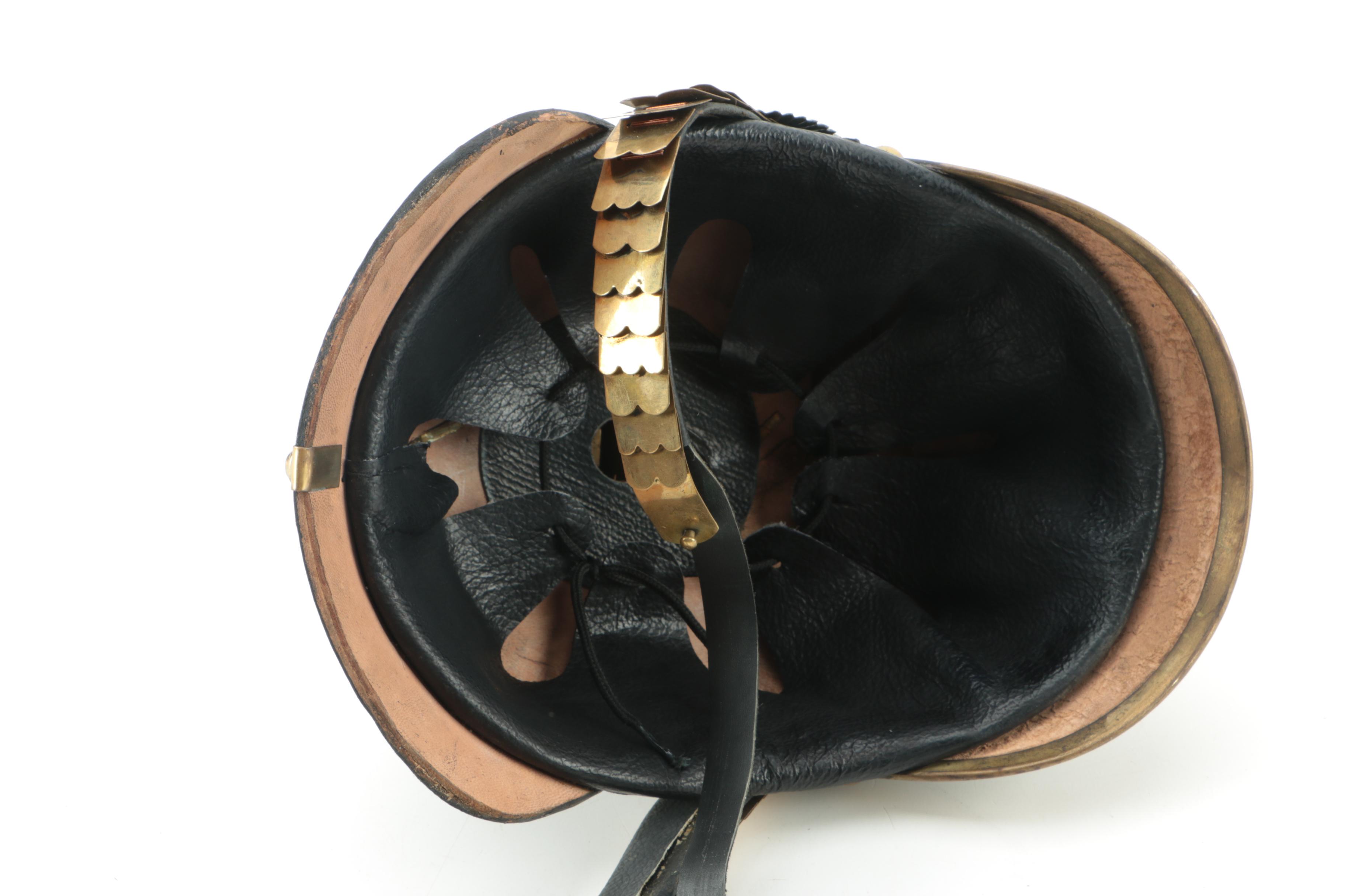 Reproduction WW1 Era Prussian Picklehaube Helmets with Stands