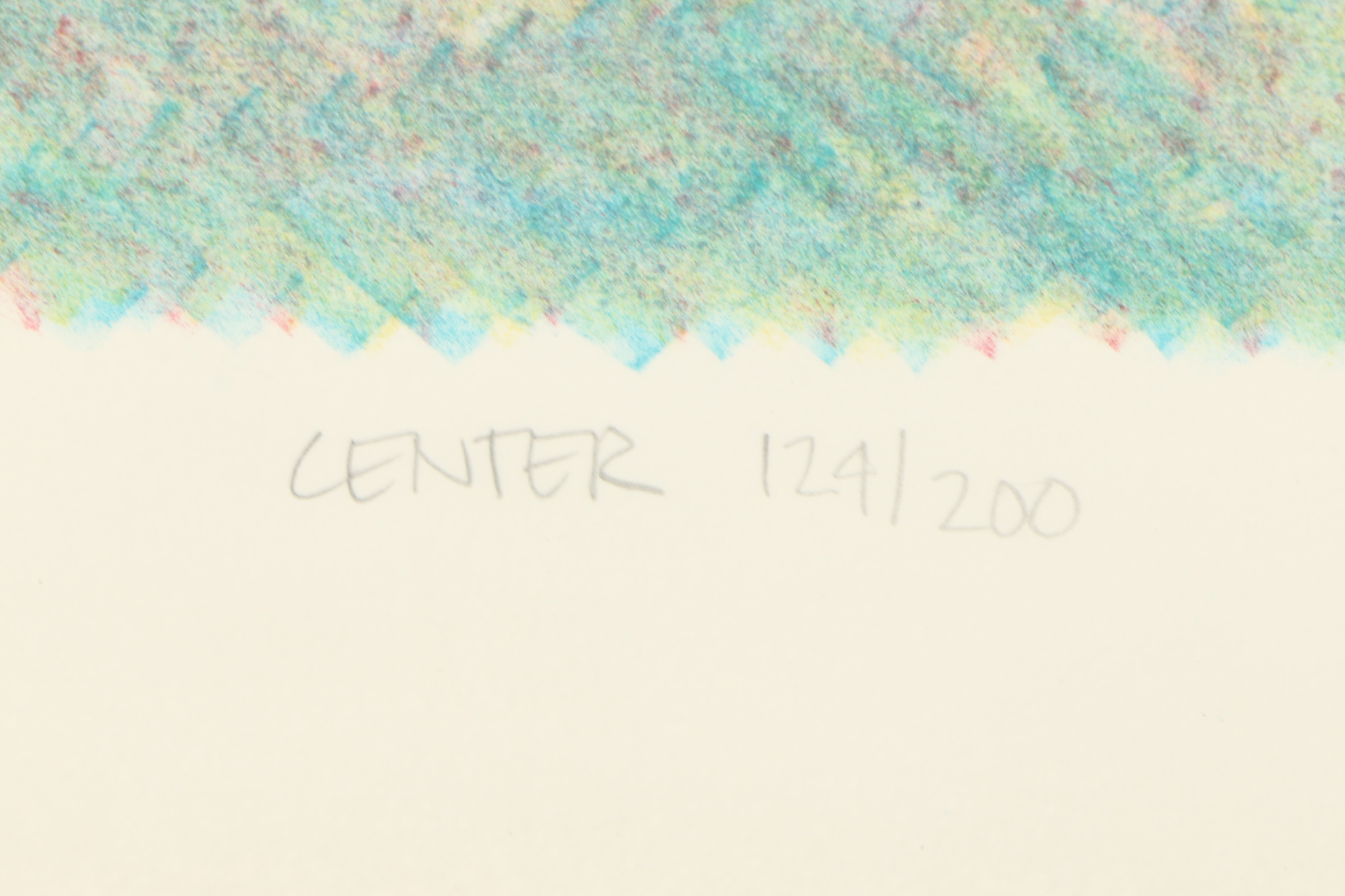 Mike Pease Limited Edition Lithograph "Sauvie's Island - Center"