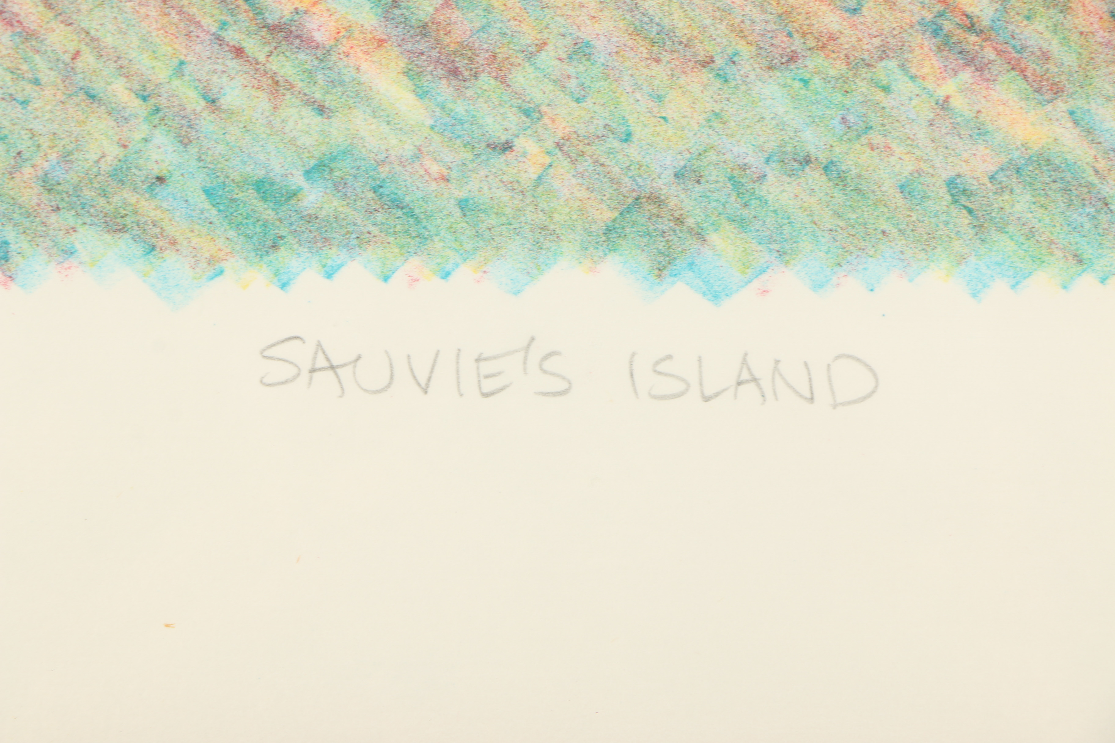 Mike Pease Limited Edition Lithograph "Sauvie's Island - Center"