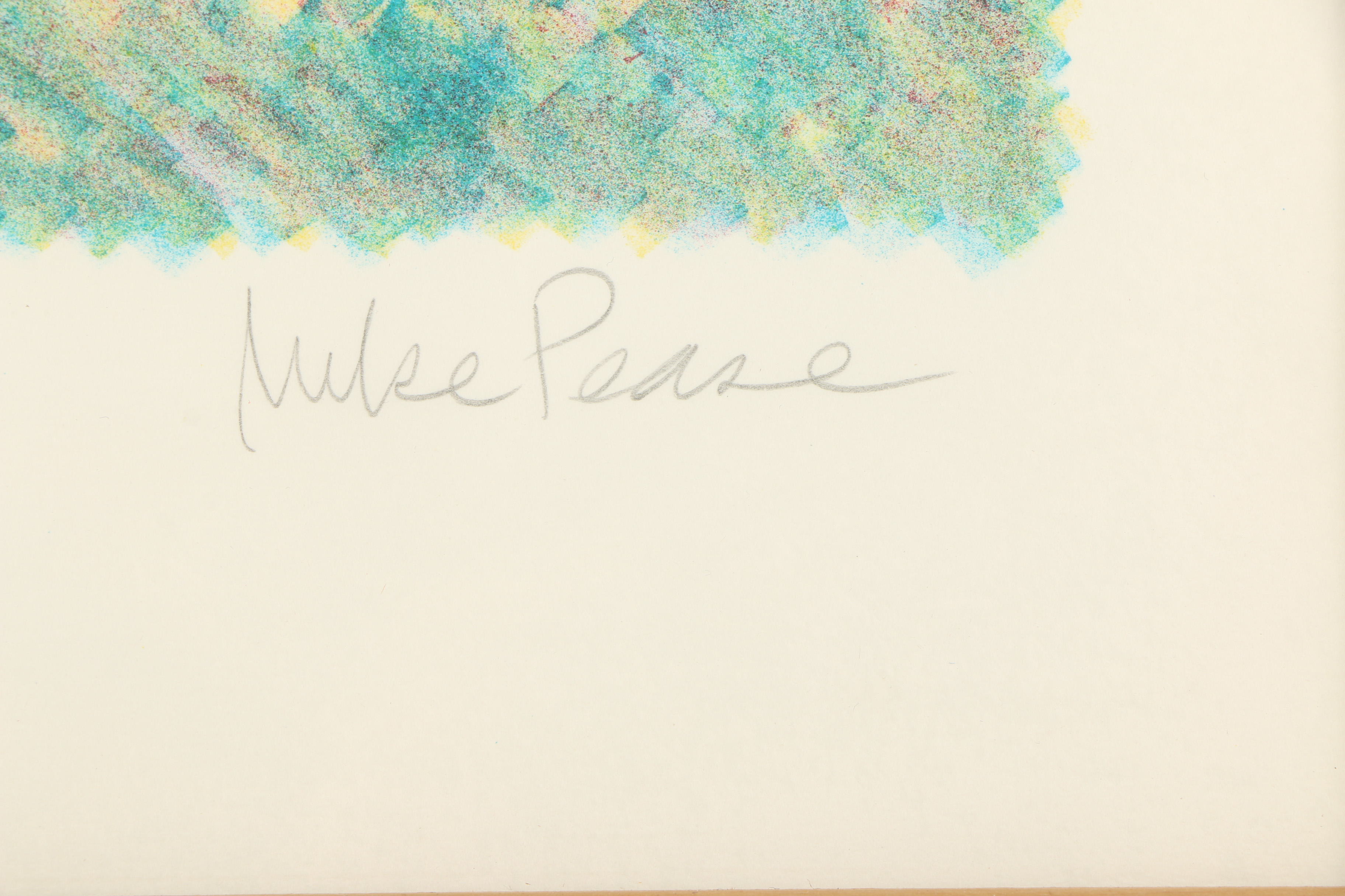 Mike Pease Limited Edition Lithograph "Sauvie's Island - Center"