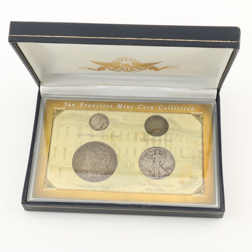 "San Francisco Mint Coin Collection" U.S. Silver Coin Set