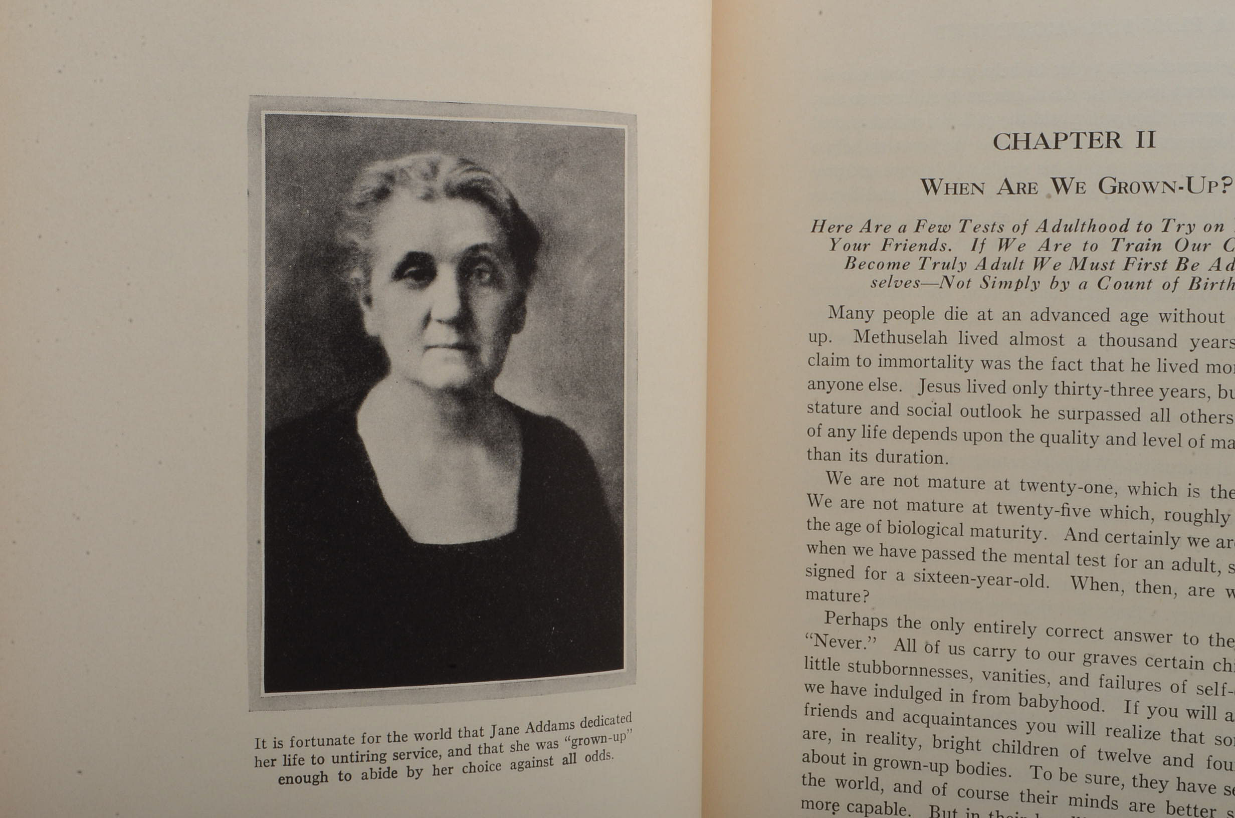 "A Plan For Growing Up" by Marion Quinlan Davis, M.S.