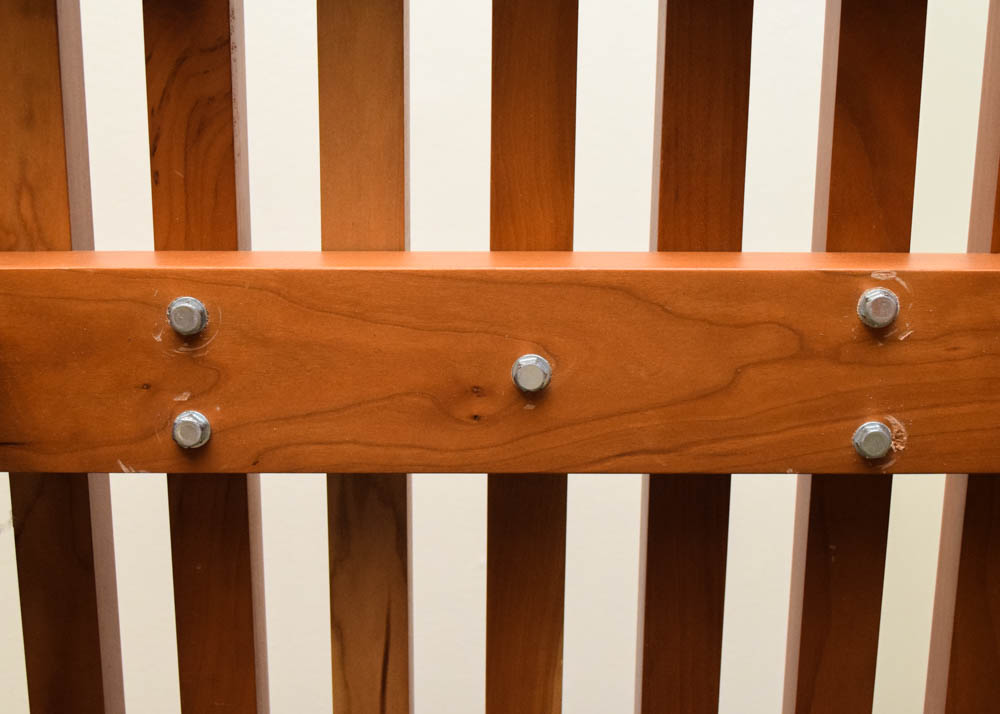 Danish Modern Bench in the Style of George Nelson