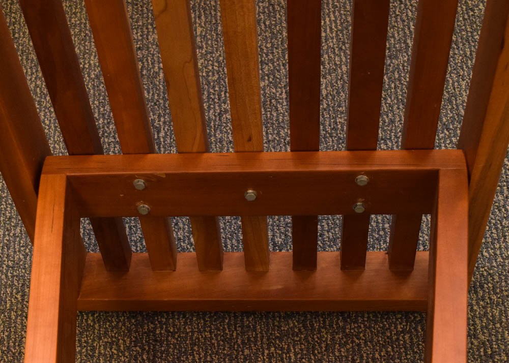 Danish Modern Bench in the Style of George Nelson