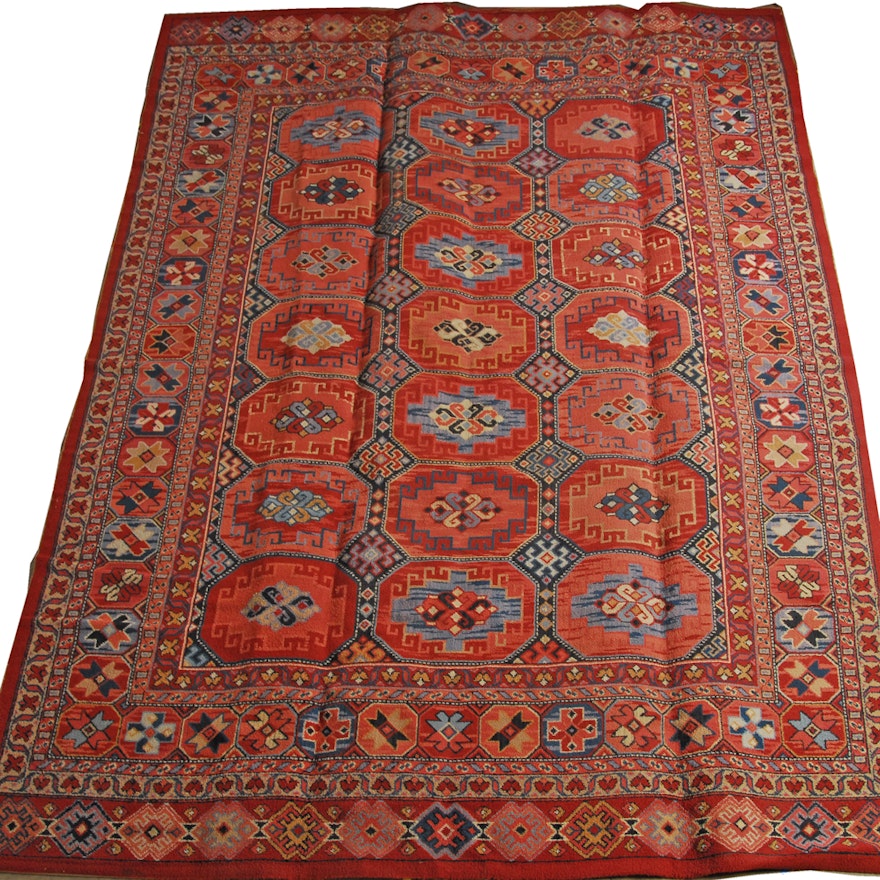 Power-Loomed Anatolian Village Wool Area Rug