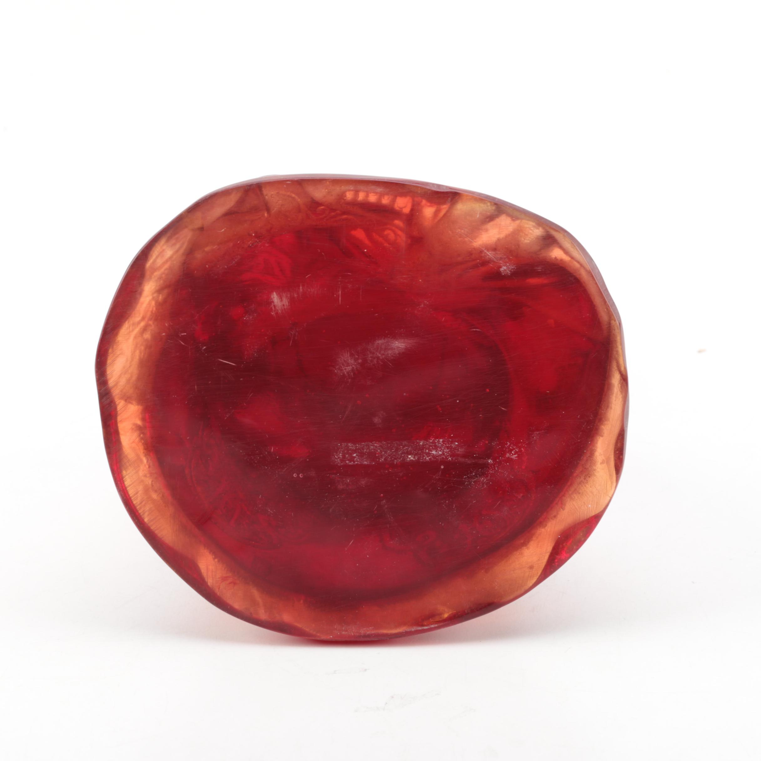 Chinese Translucent Resin Guanyin Figure