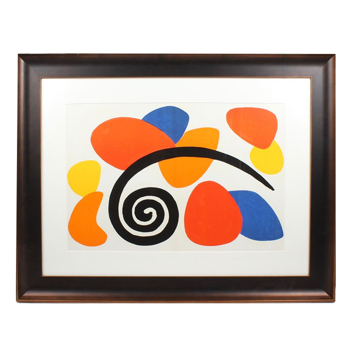 Alexander Calder Color Lithograph for Derrière le Miroir