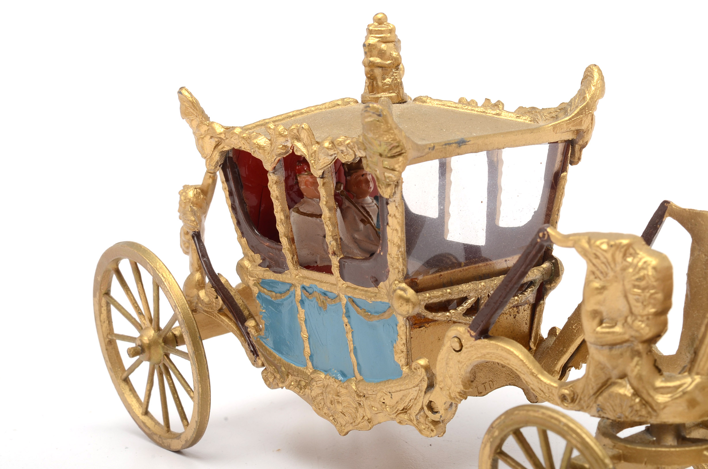 1953 "Queen Elizabeth" Coronation Horse-Drawn Carriage With Eight Horses