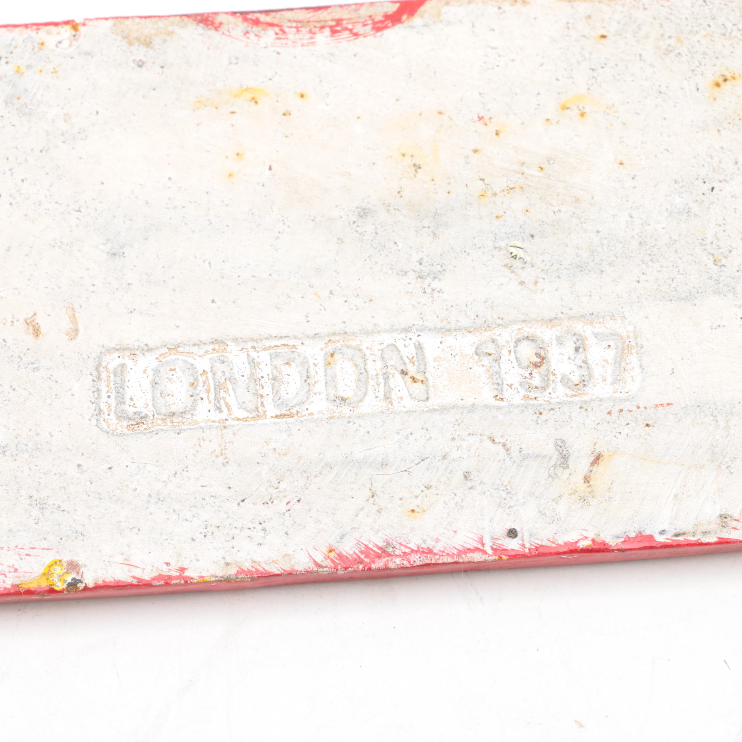 Shell Motor Oil Advertisement Signs