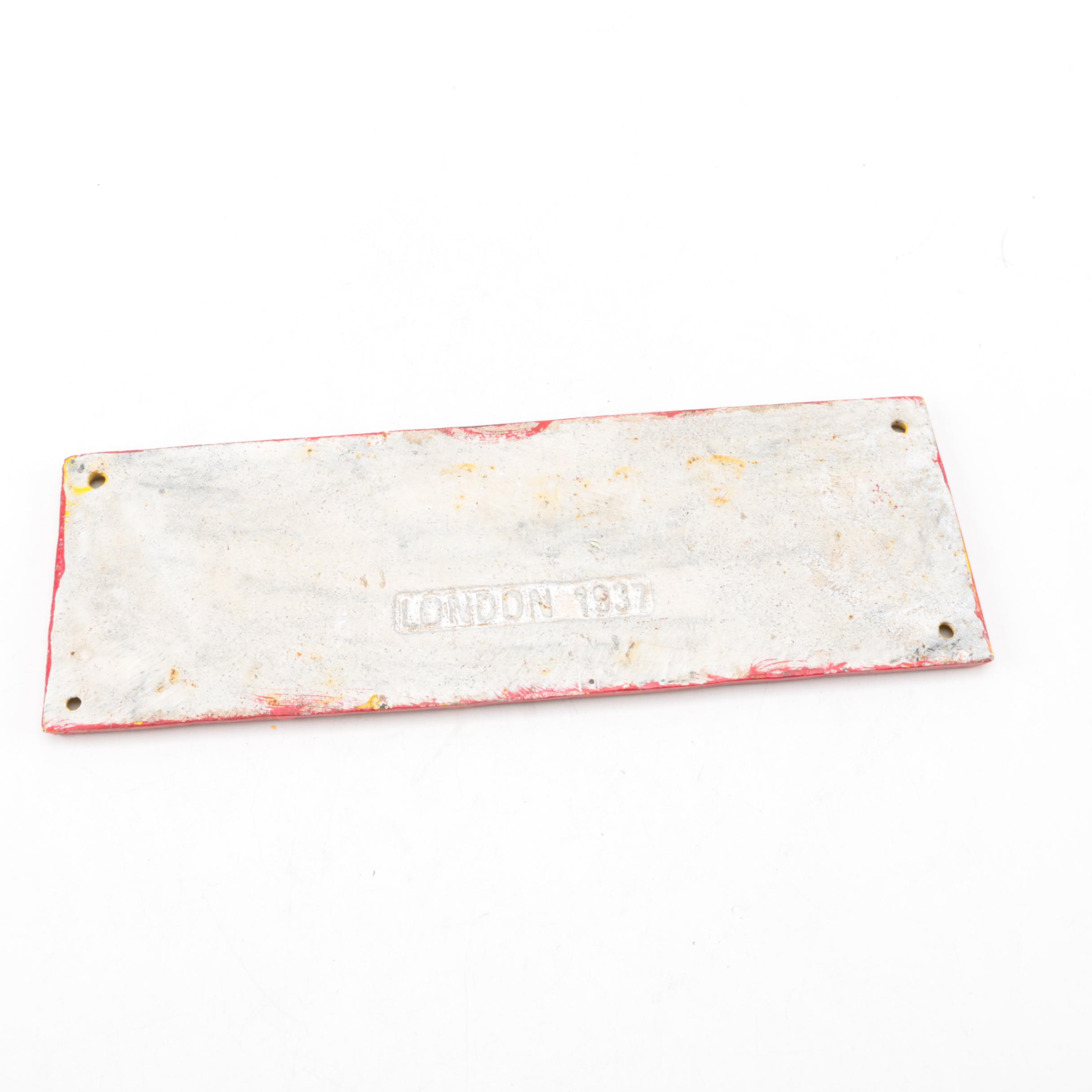 Shell Motor Oil Advertisement Signs