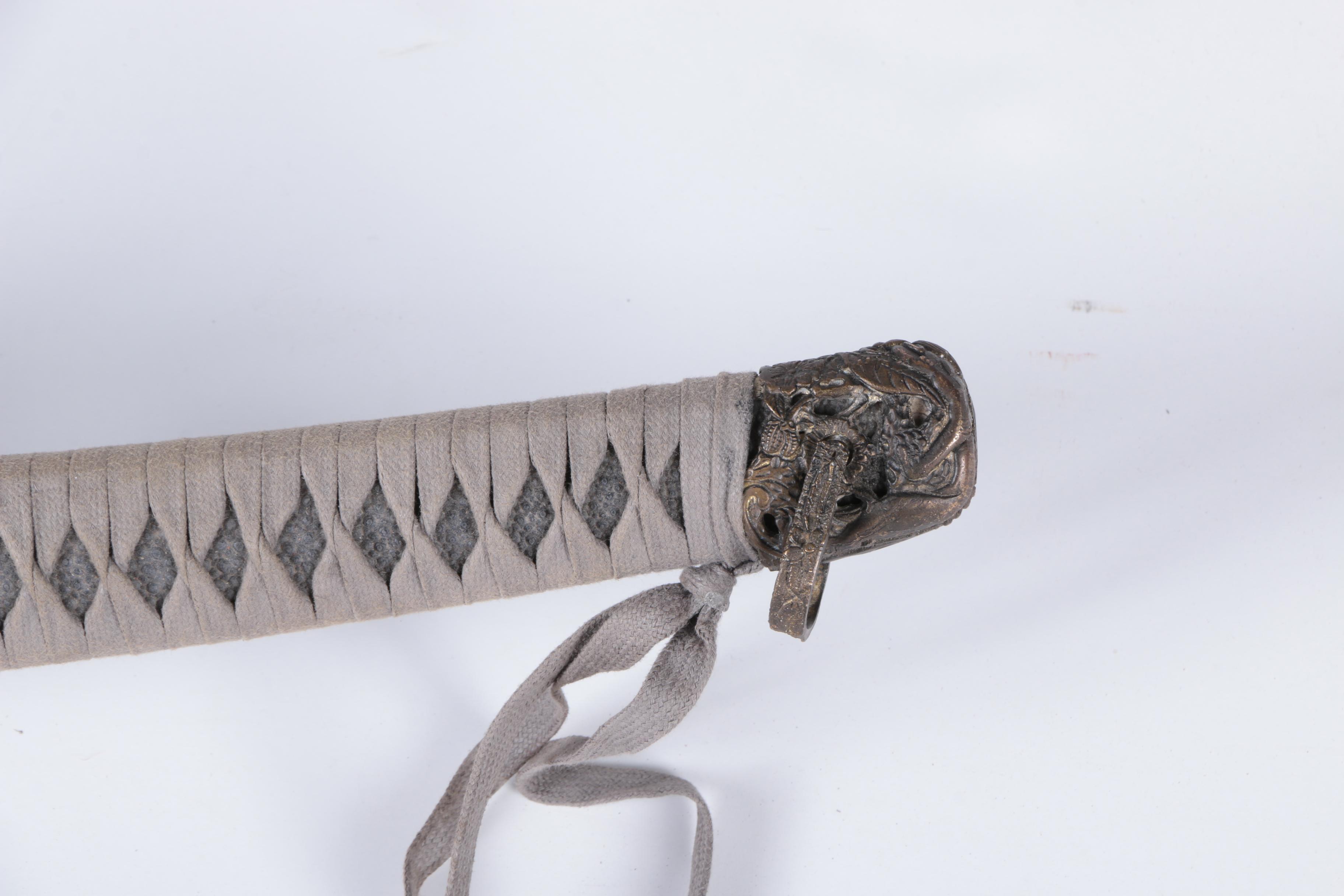 Contemporary Japanese Style Katana with Shagreen Scabbard