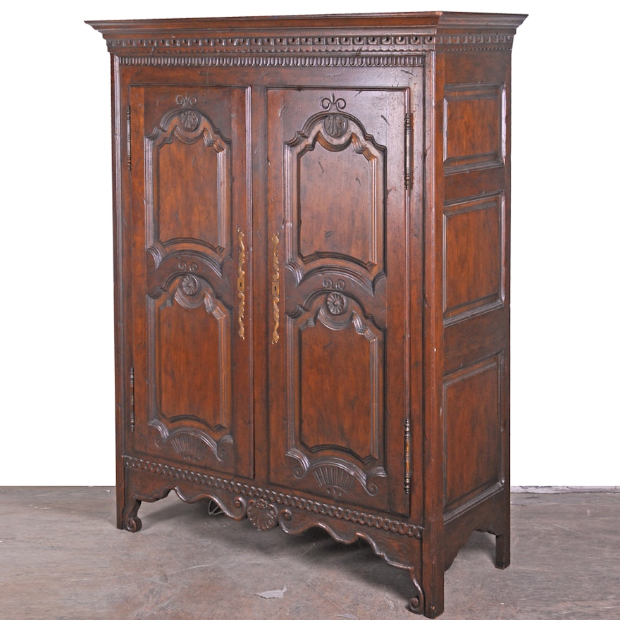 Louis XV Style Armoire by Baker Furniture