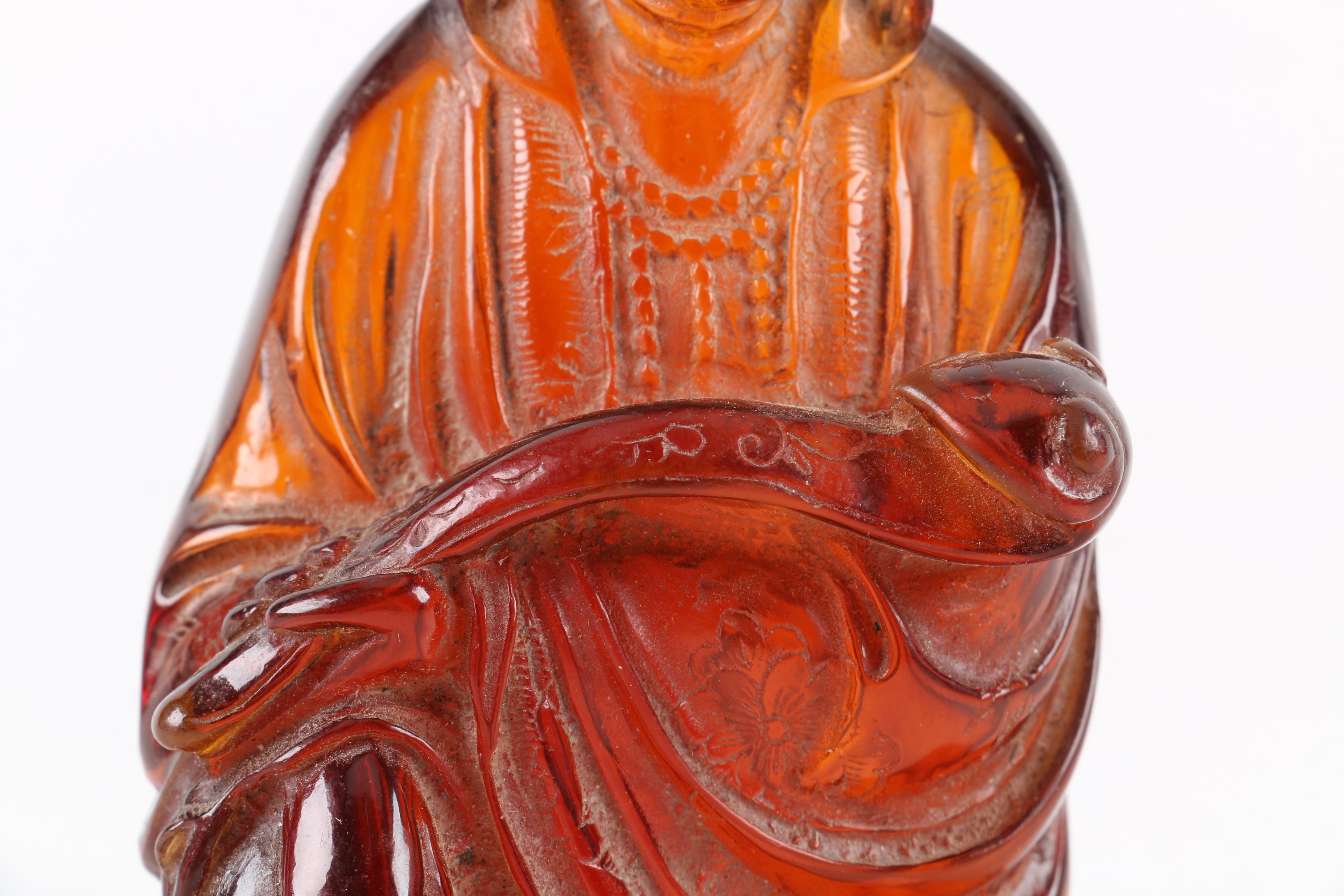 Chinese Guanyin Resin Statue