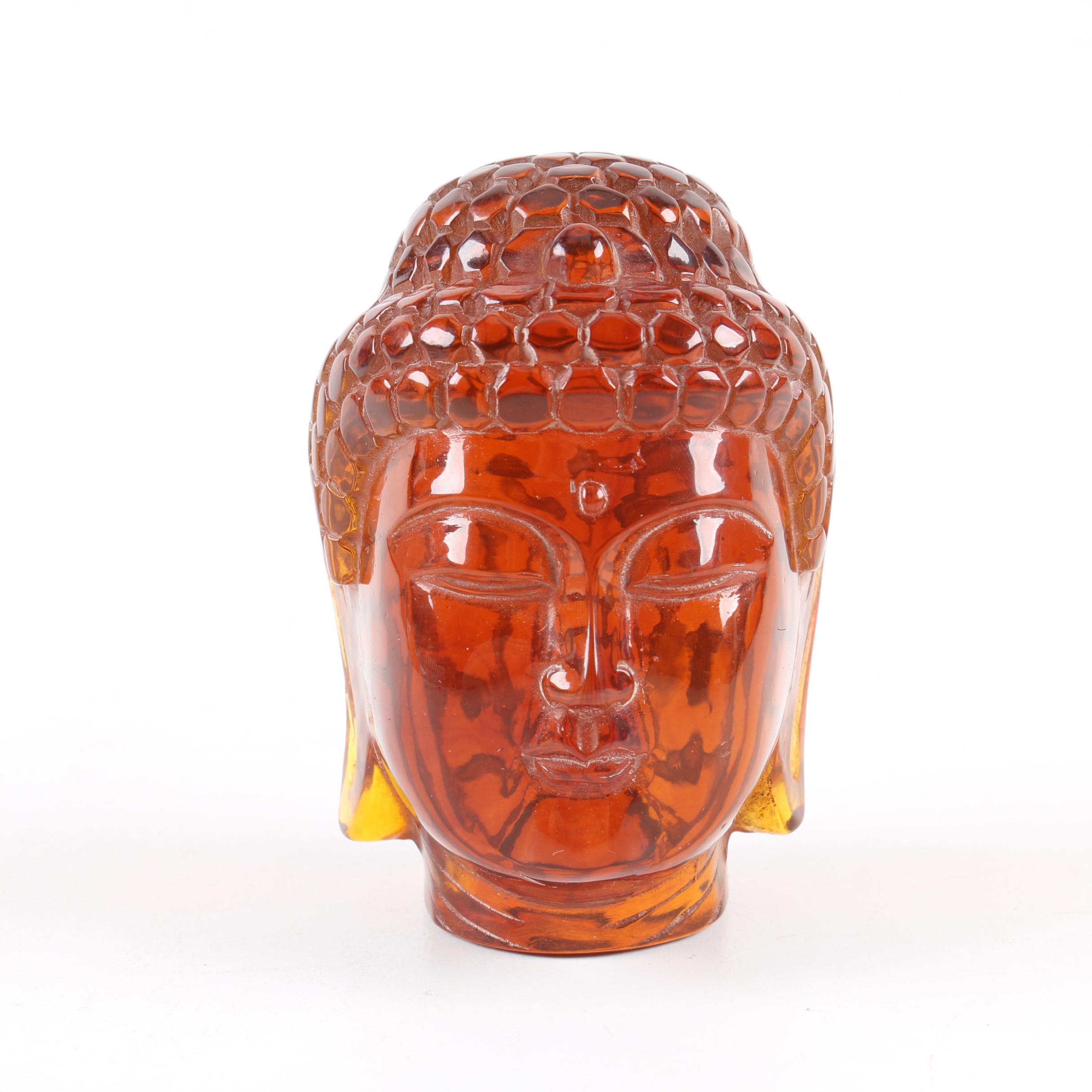 Resin Buddha Head