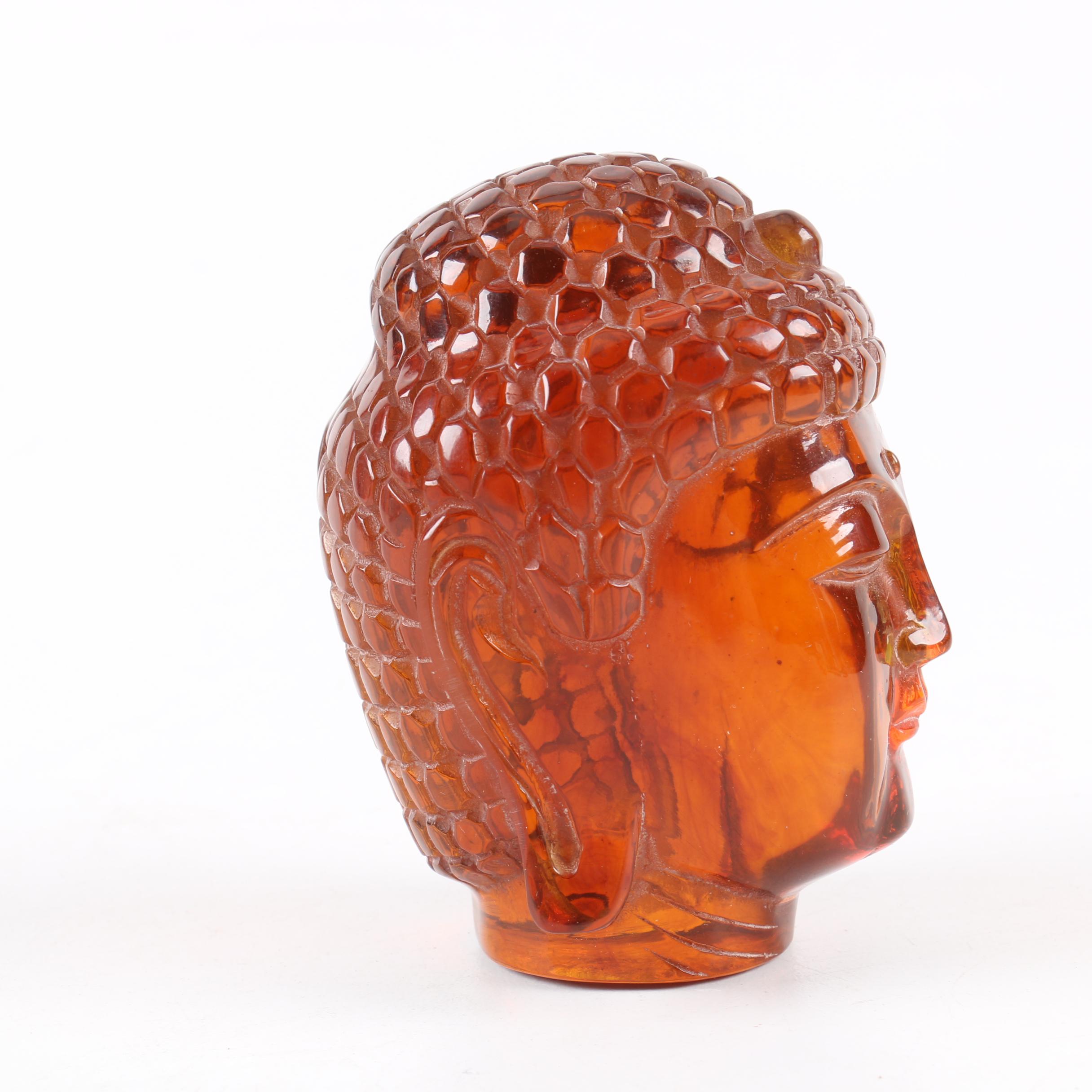 Resin Buddha Head