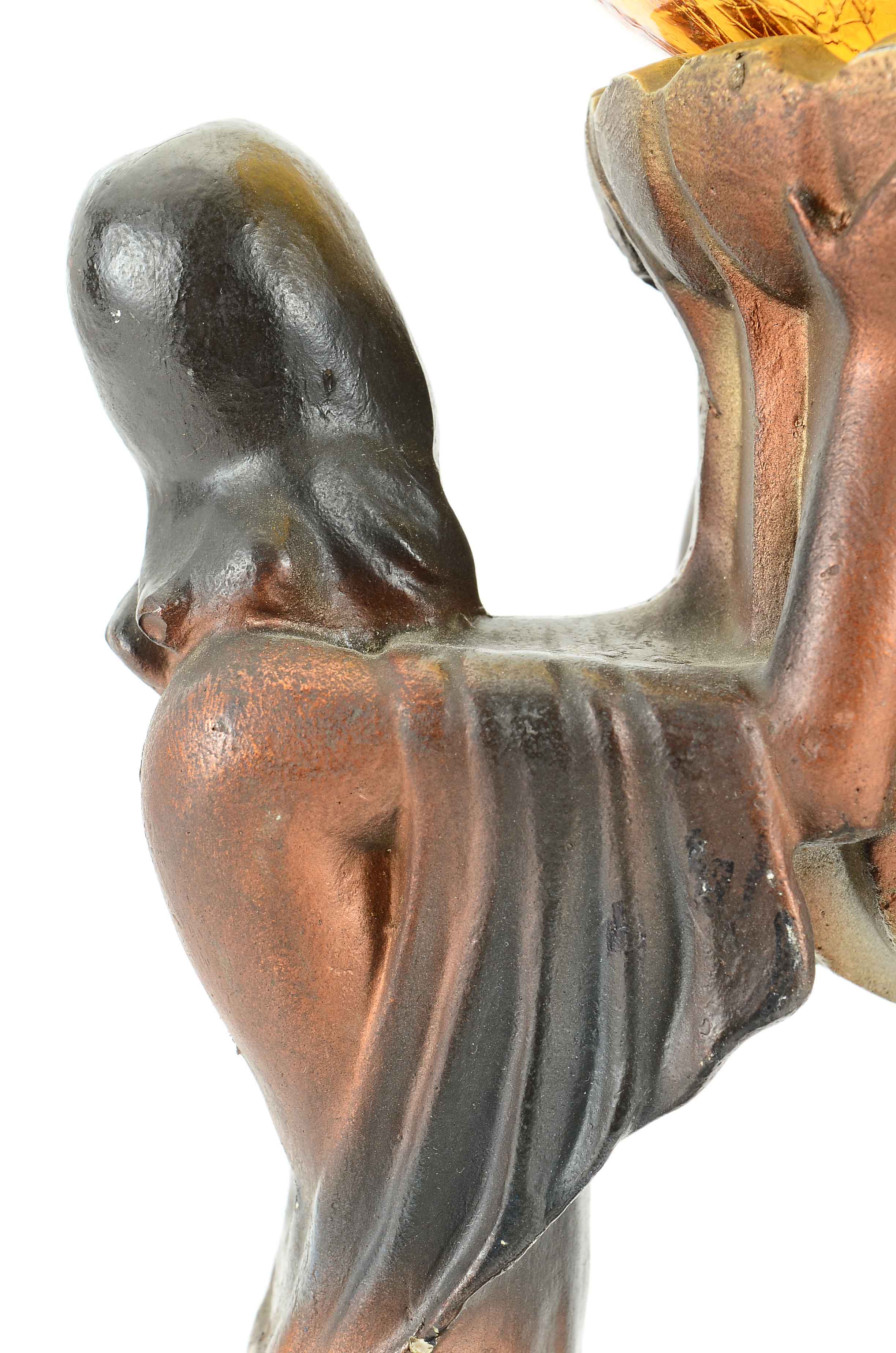 Vintage Art Deco Globe Lamp