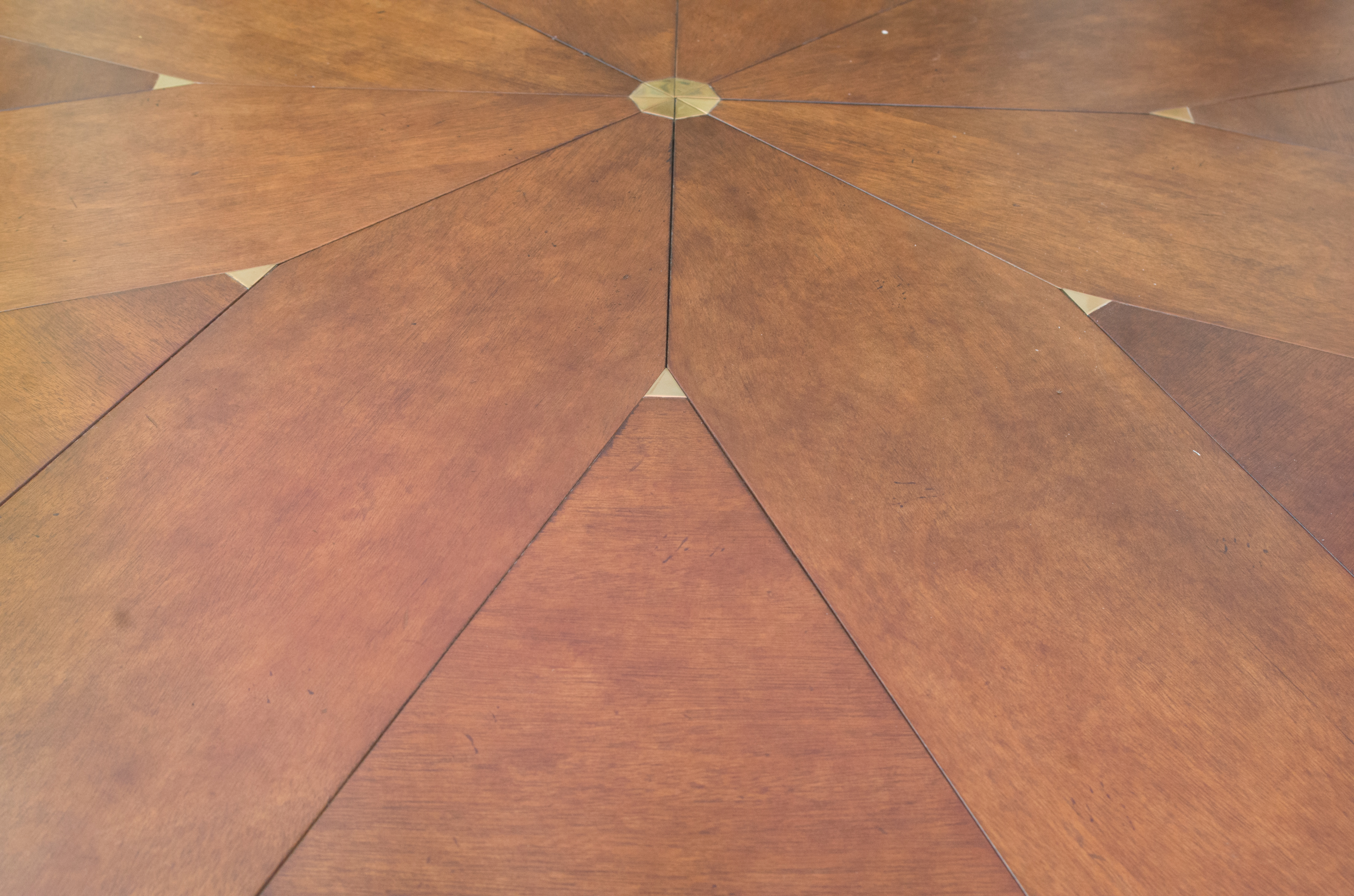 Oscar de la Renta Radial Dining Table and Leaf Cabinet  for Century