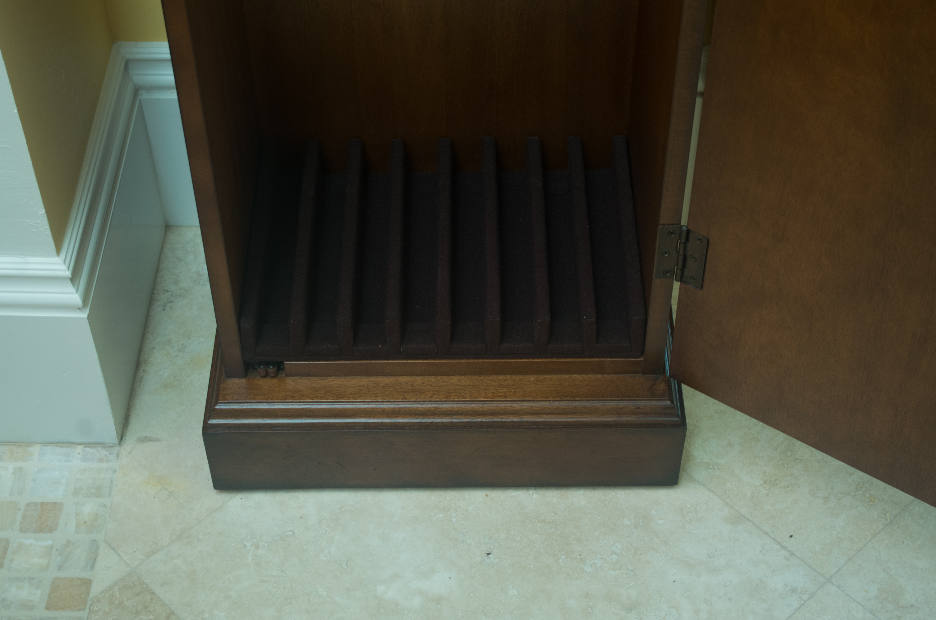 Oscar de la Renta Radial Dining Table and Leaf Cabinet  for Century