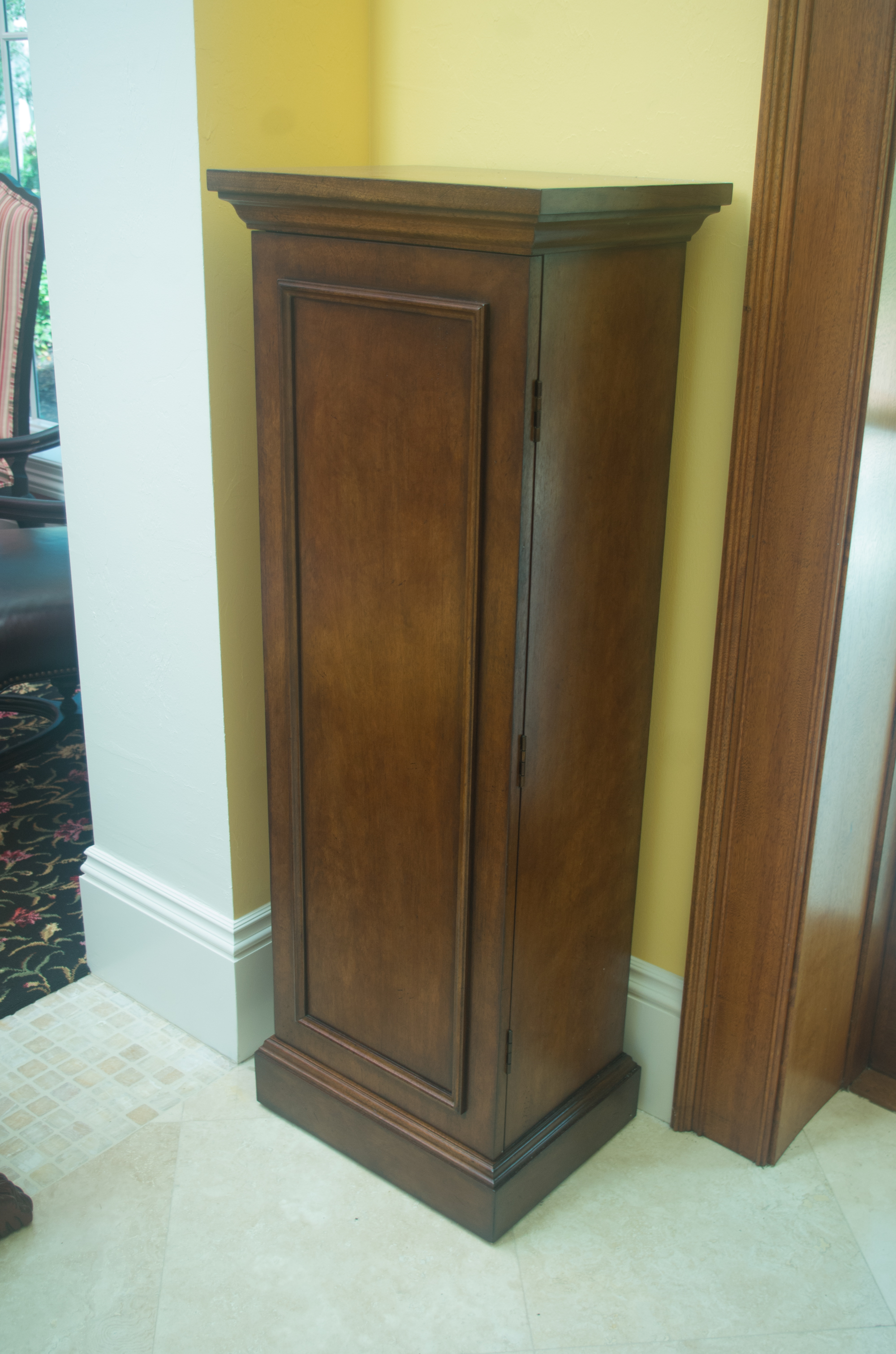 Oscar de la Renta Radial Dining Table and Leaf Cabinet  for Century