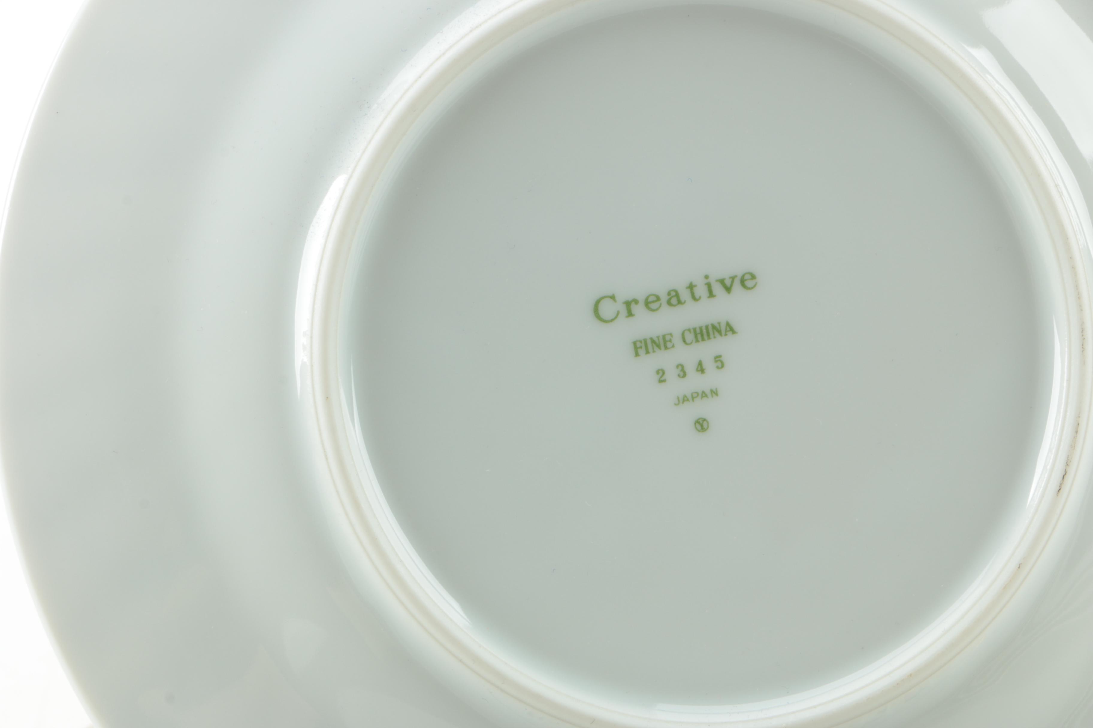 Vintage Creative "Regency Rose" Porcelain Tableware