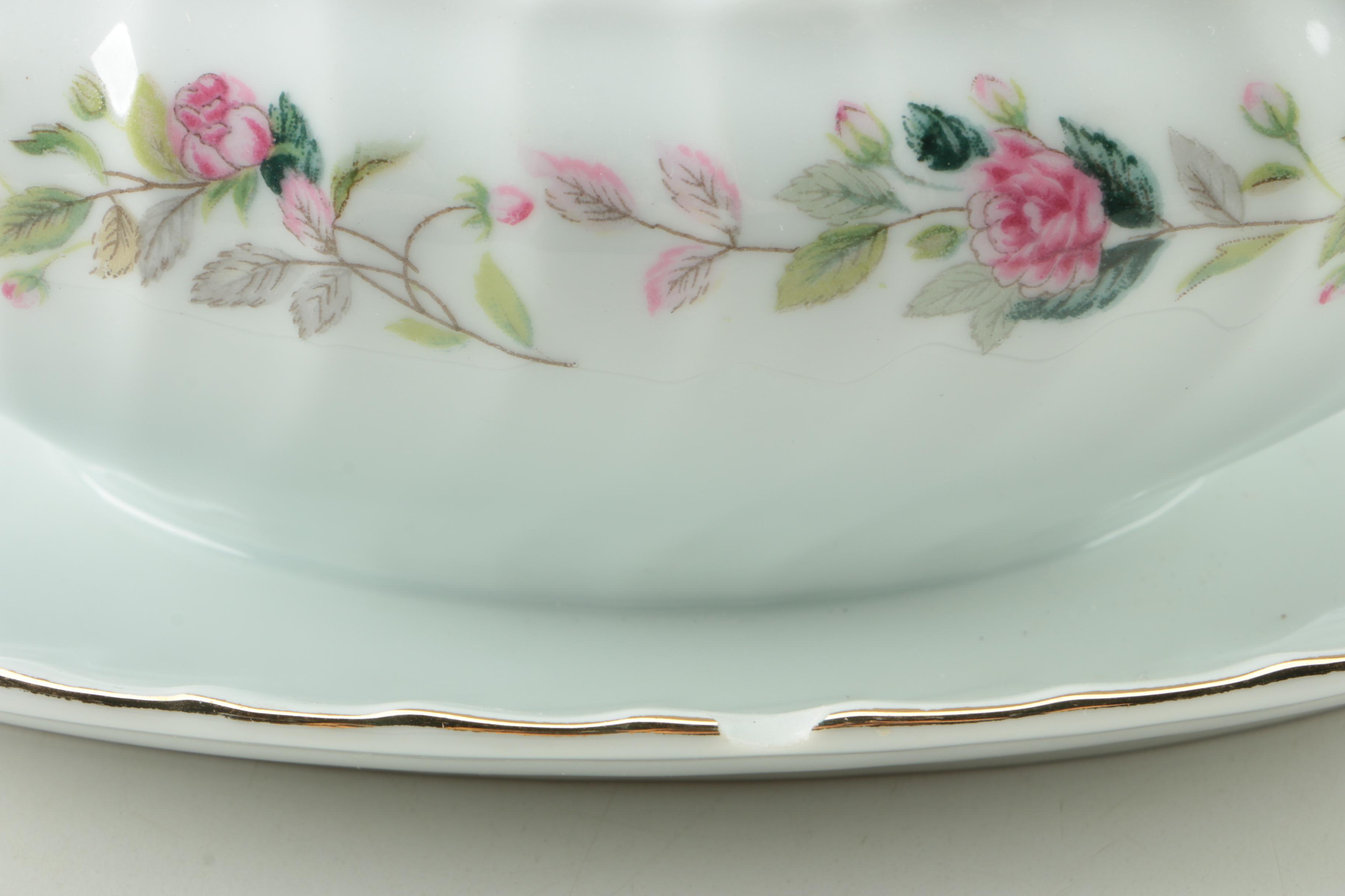 Vintage Creative "Regency Rose" Porcelain Tableware