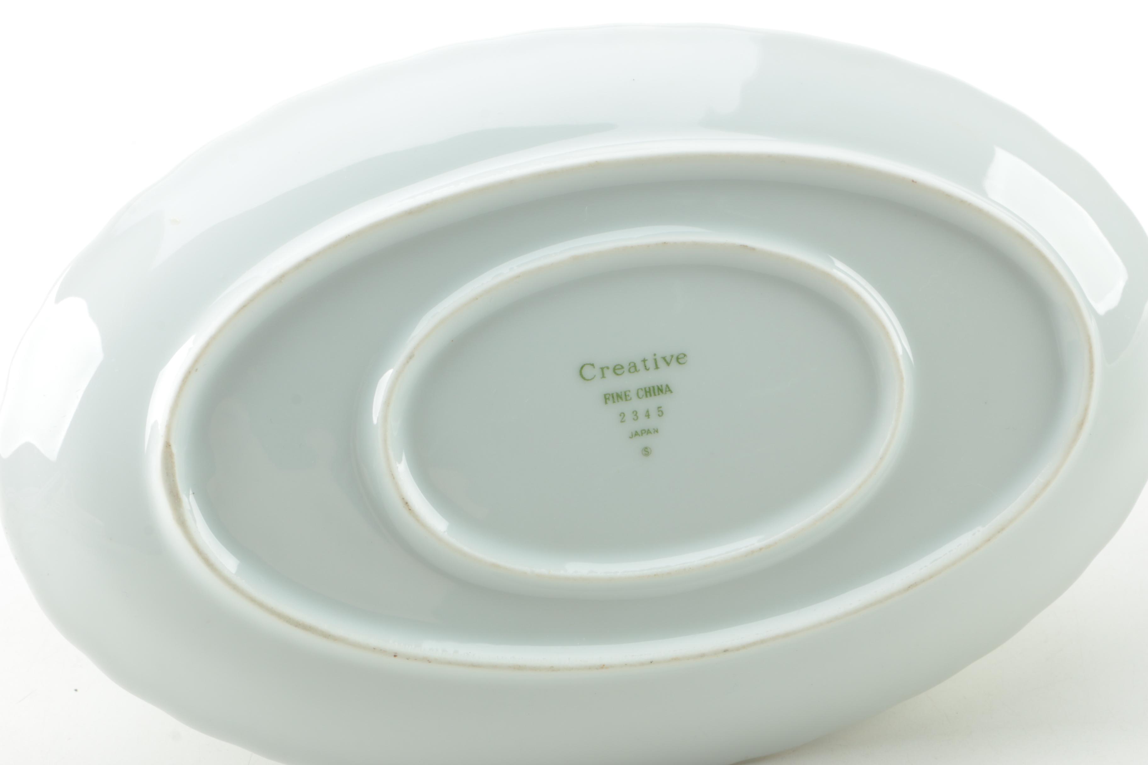 Vintage Creative "Regency Rose" Porcelain Tableware