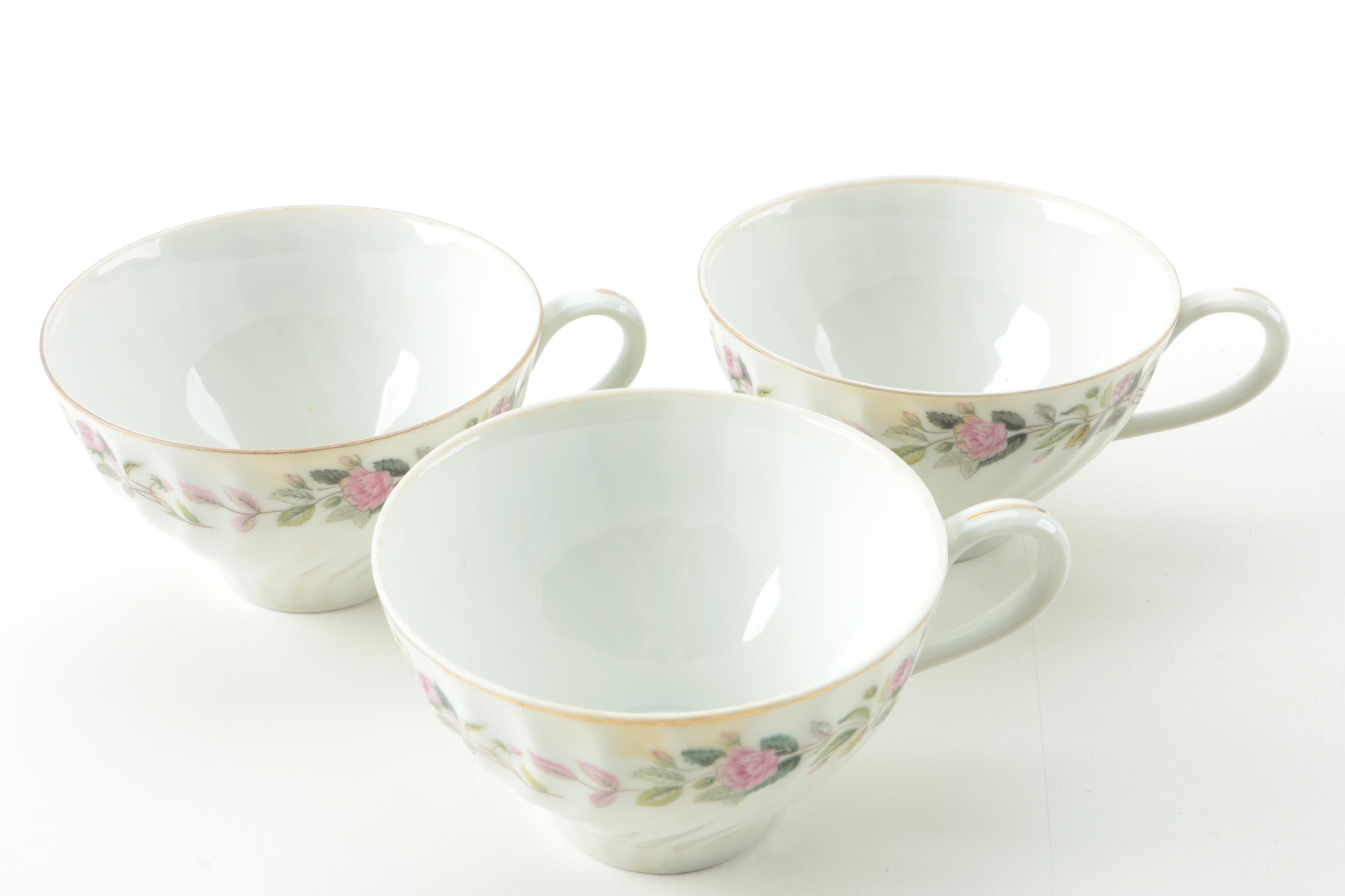 Vintage Creative "Regency Rose" Porcelain Tableware