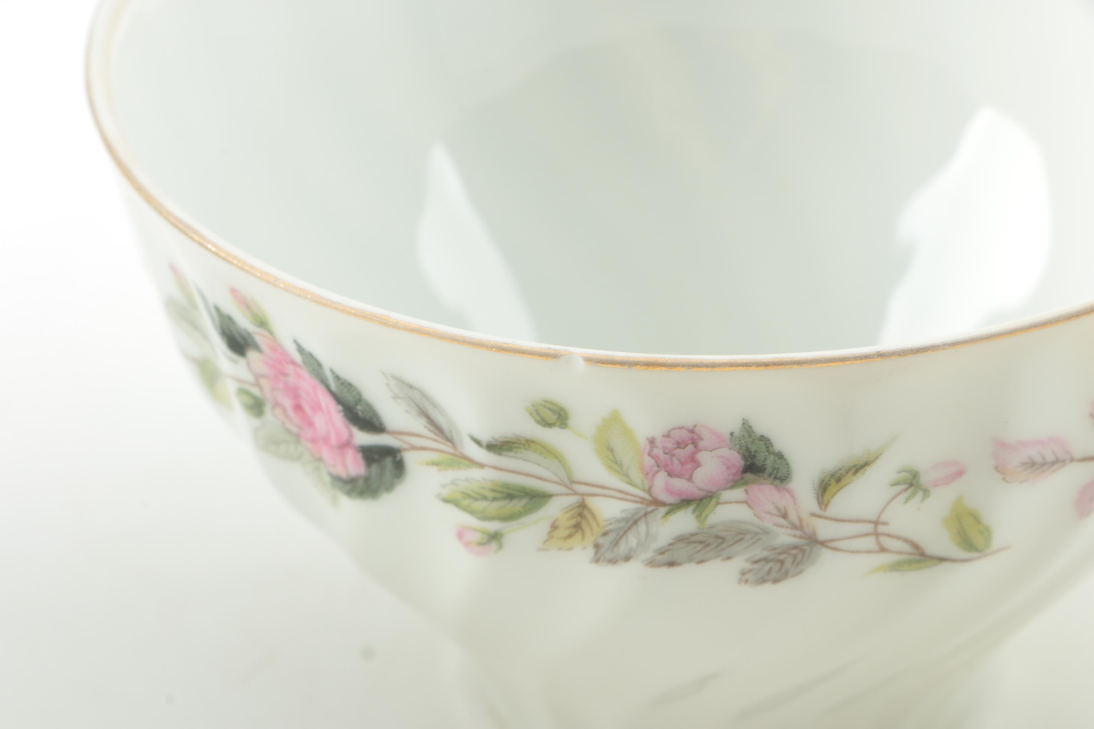 Vintage Creative "Regency Rose" Porcelain Tableware
