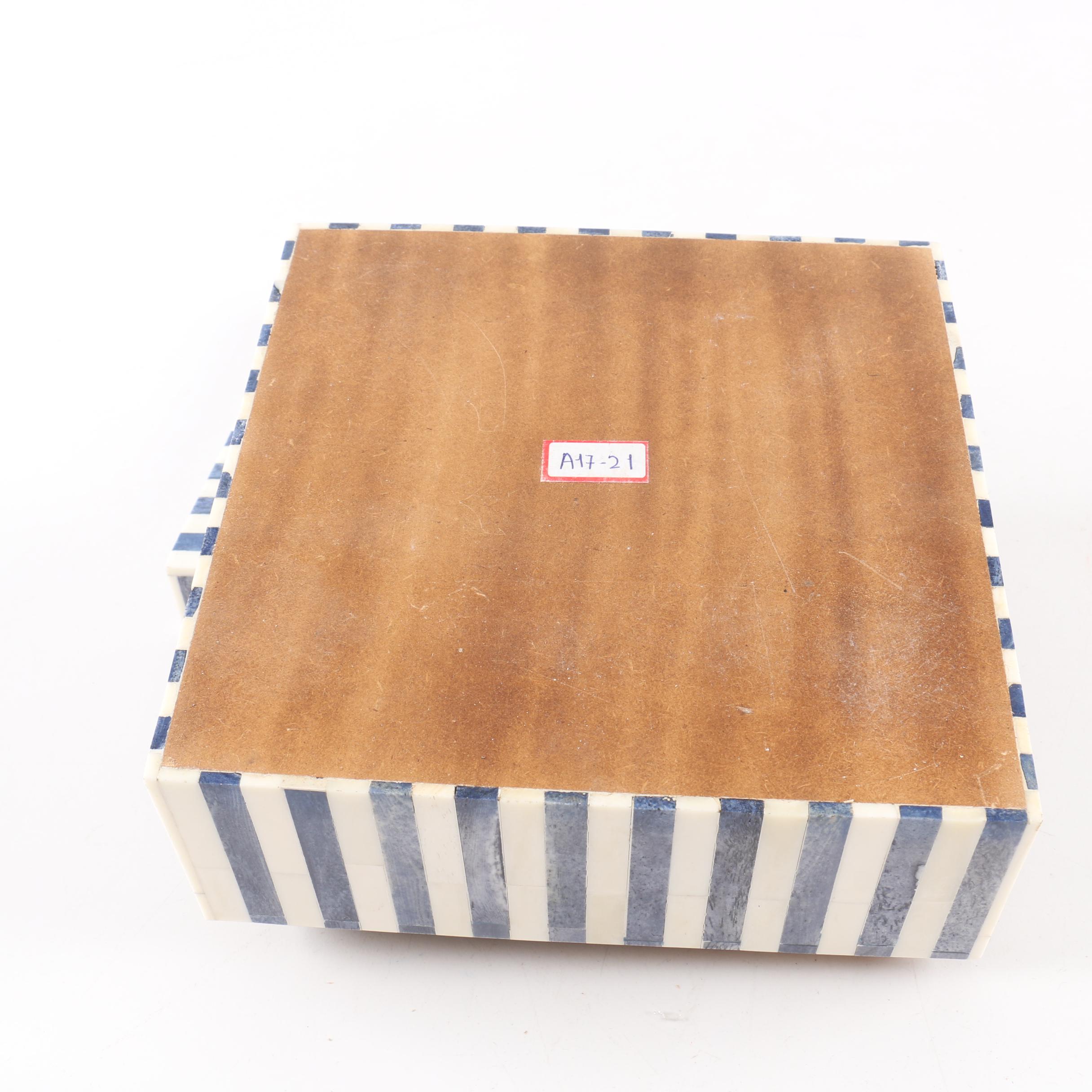 Decorative Dyed Bone Nesting Boxes