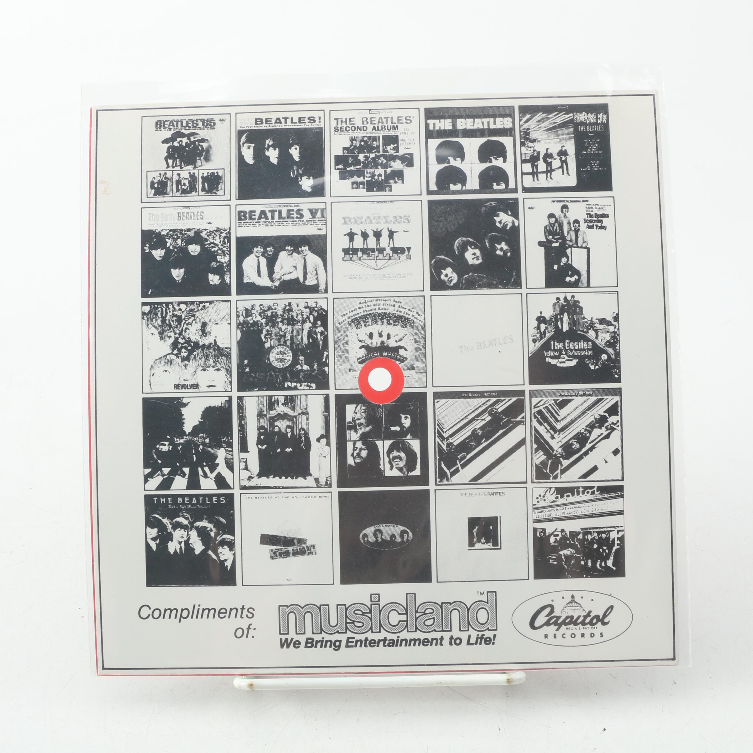 The Beatles Eva-Tone Soundsheets Promotional Flexi-Disc Record Collection