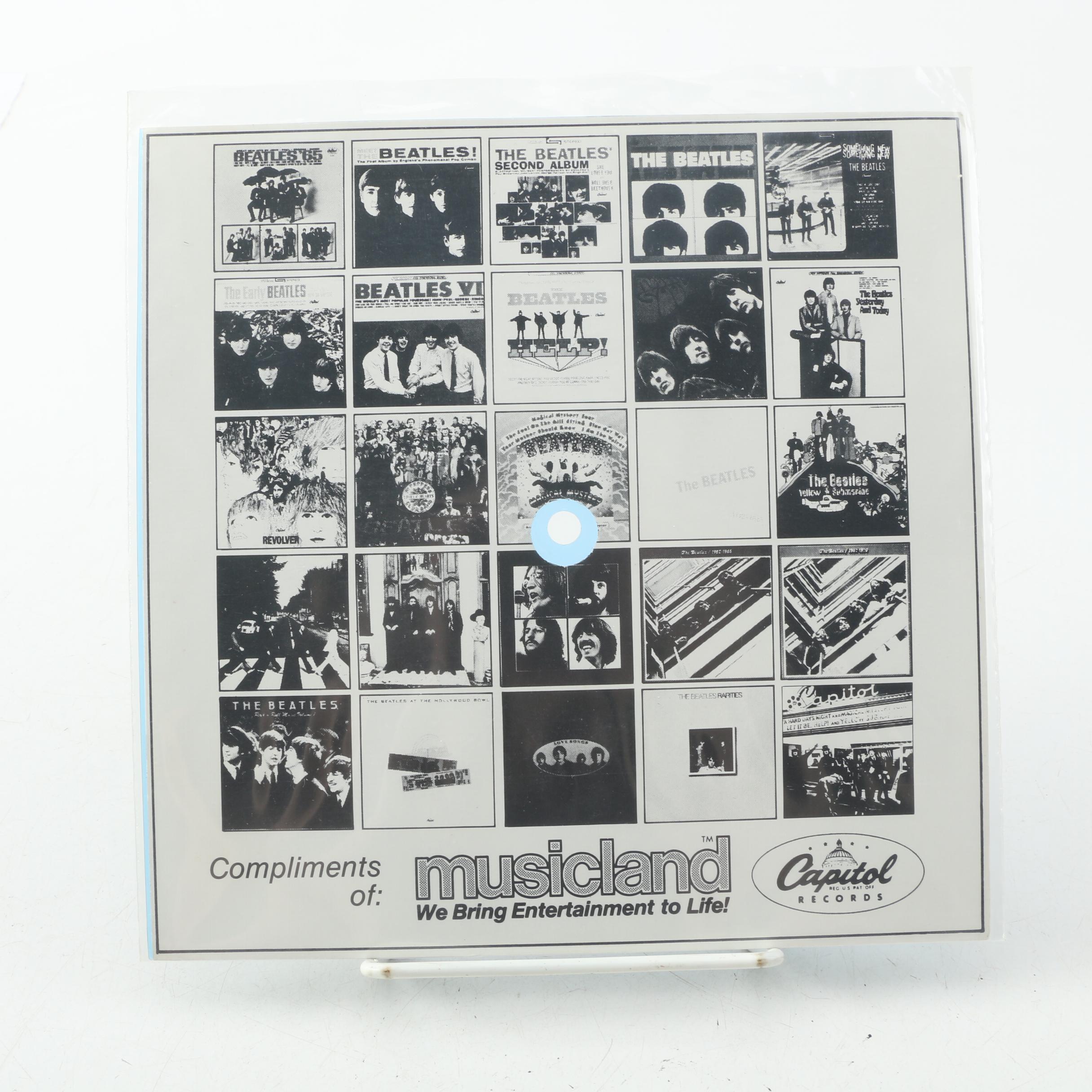 The Beatles Eva-Tone Soundsheets Promotional Flexi-Disc Record Collection