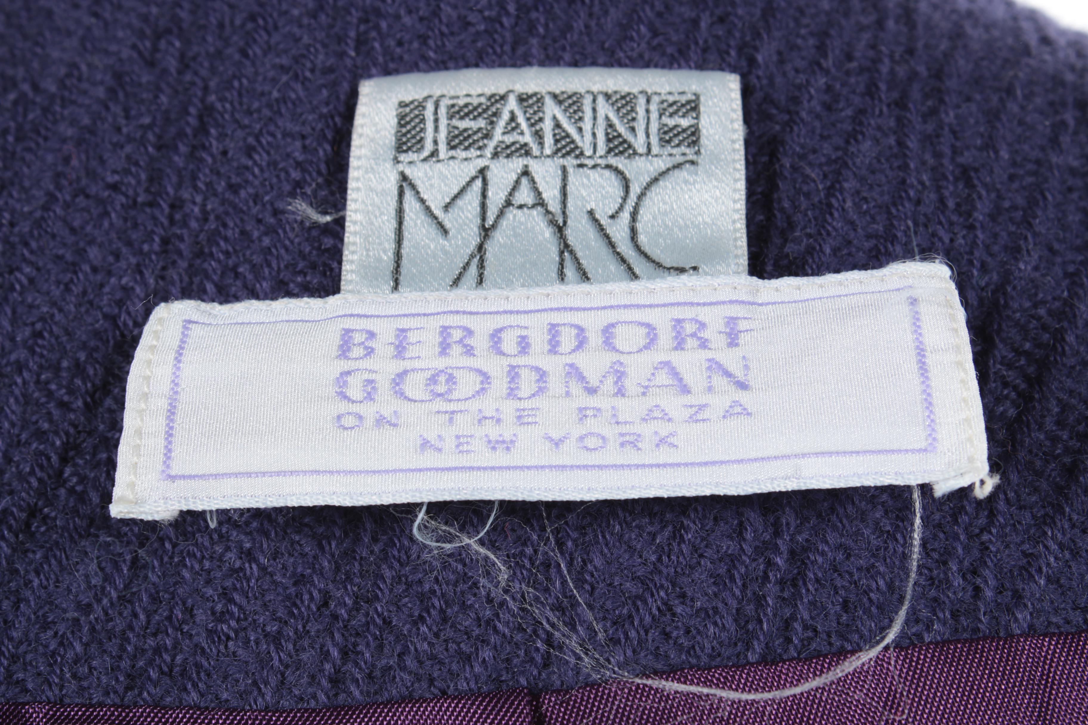 Vintage Jeanne Marc Wool Jacket, Skirt and Pants