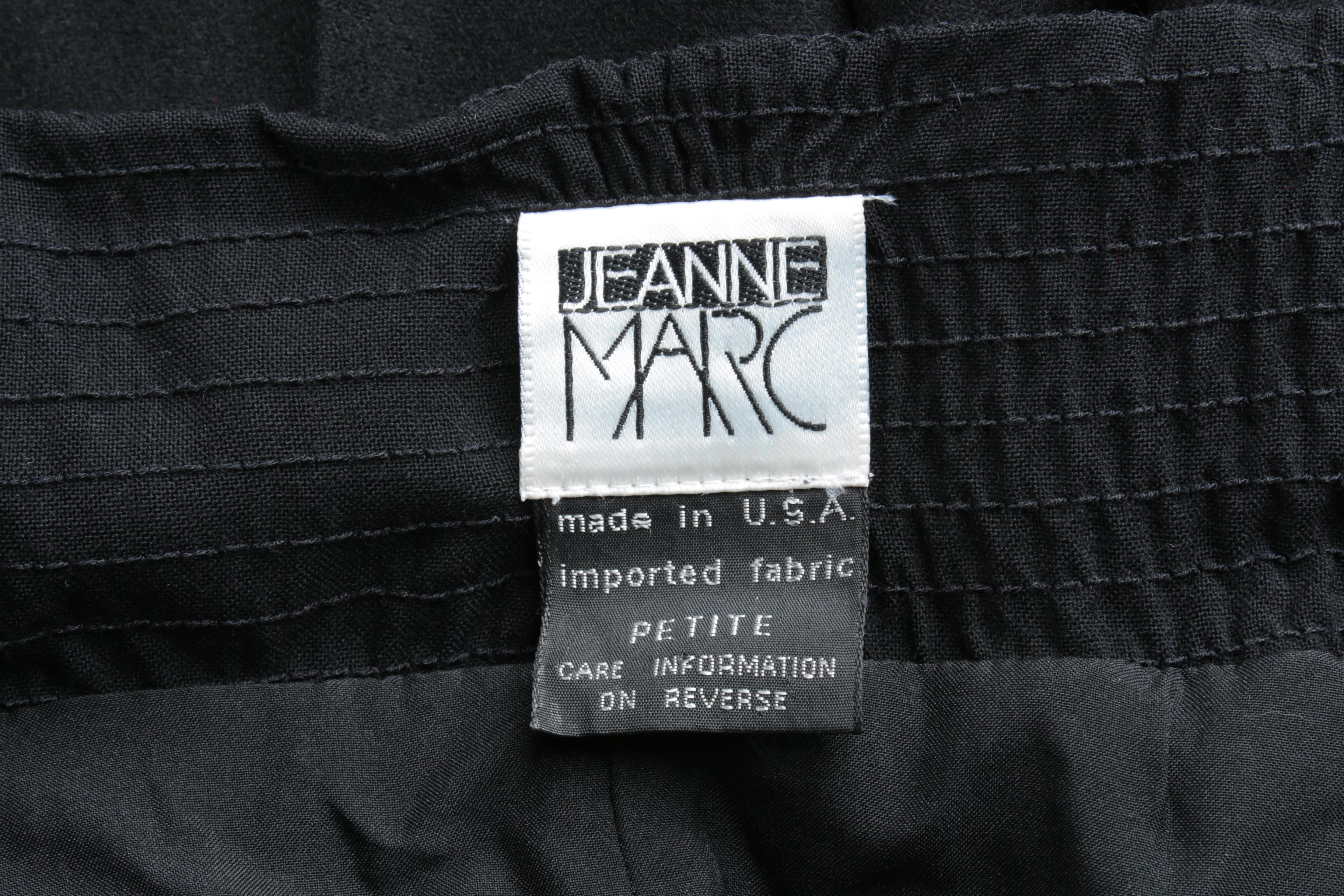Vintage Jeanne Marc Wool Jacket, Skirt and Pants