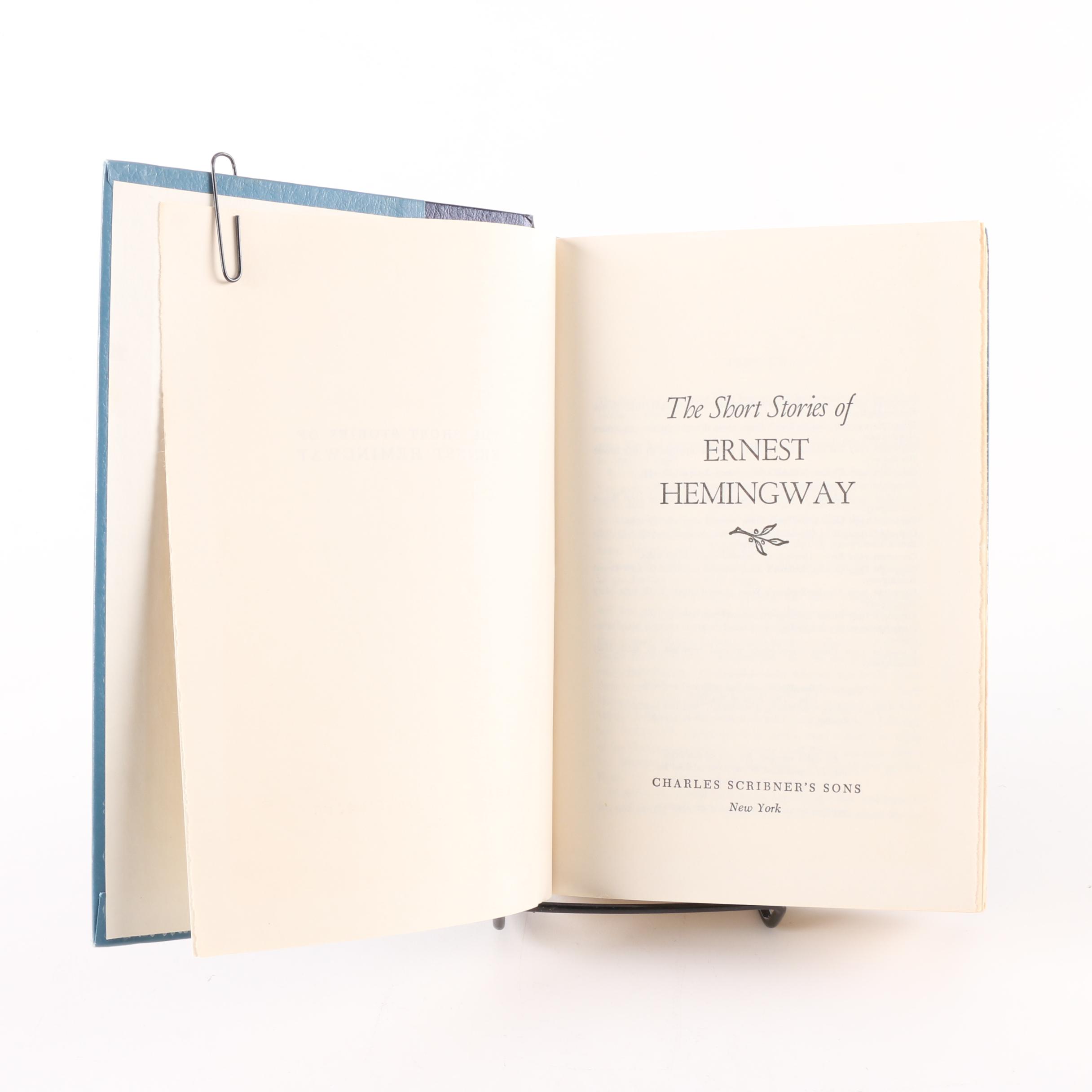 Ernest Hemingway Books
