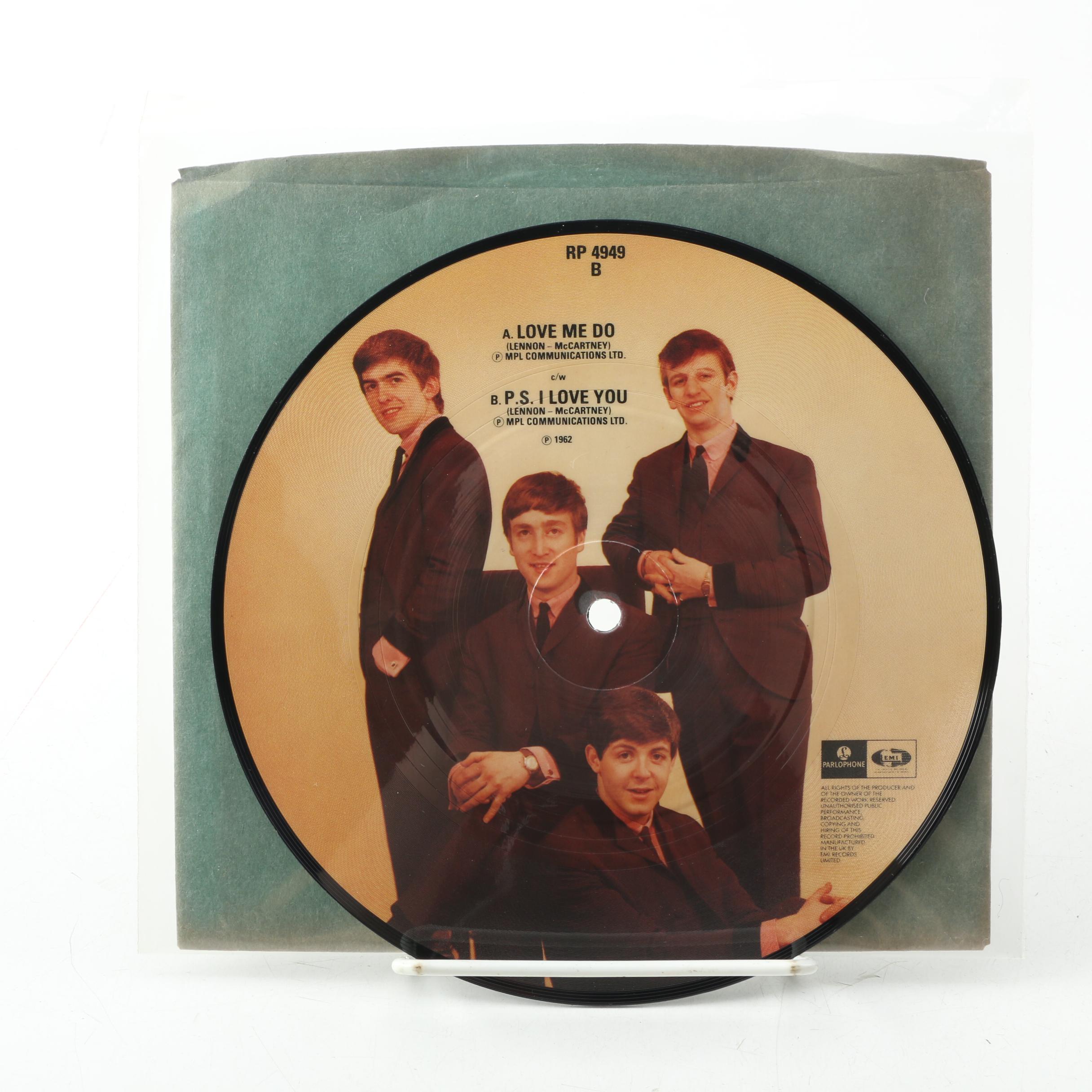 The Beatles 20th Anniversary UK Picture Disc Records