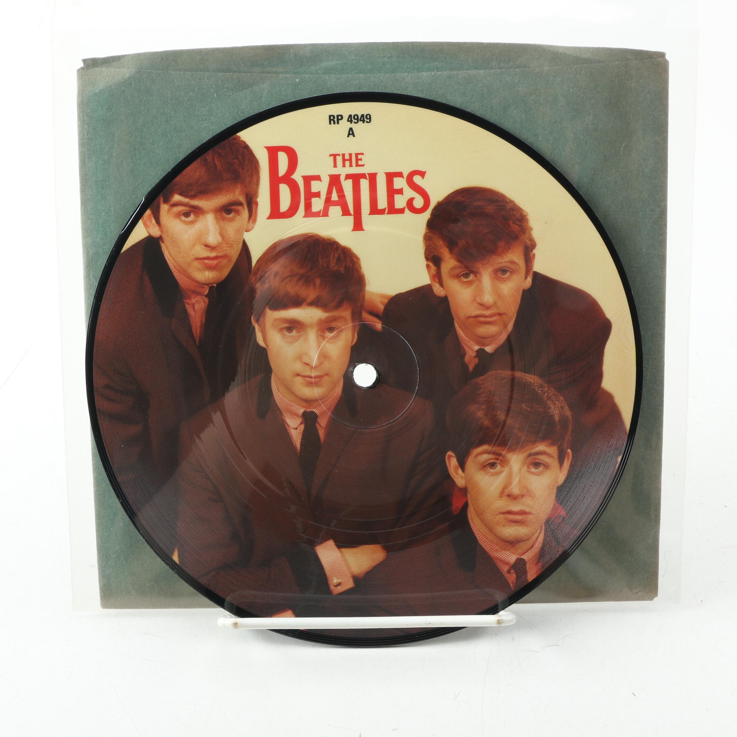 The Beatles 20th Anniversary UK Picture Disc Records