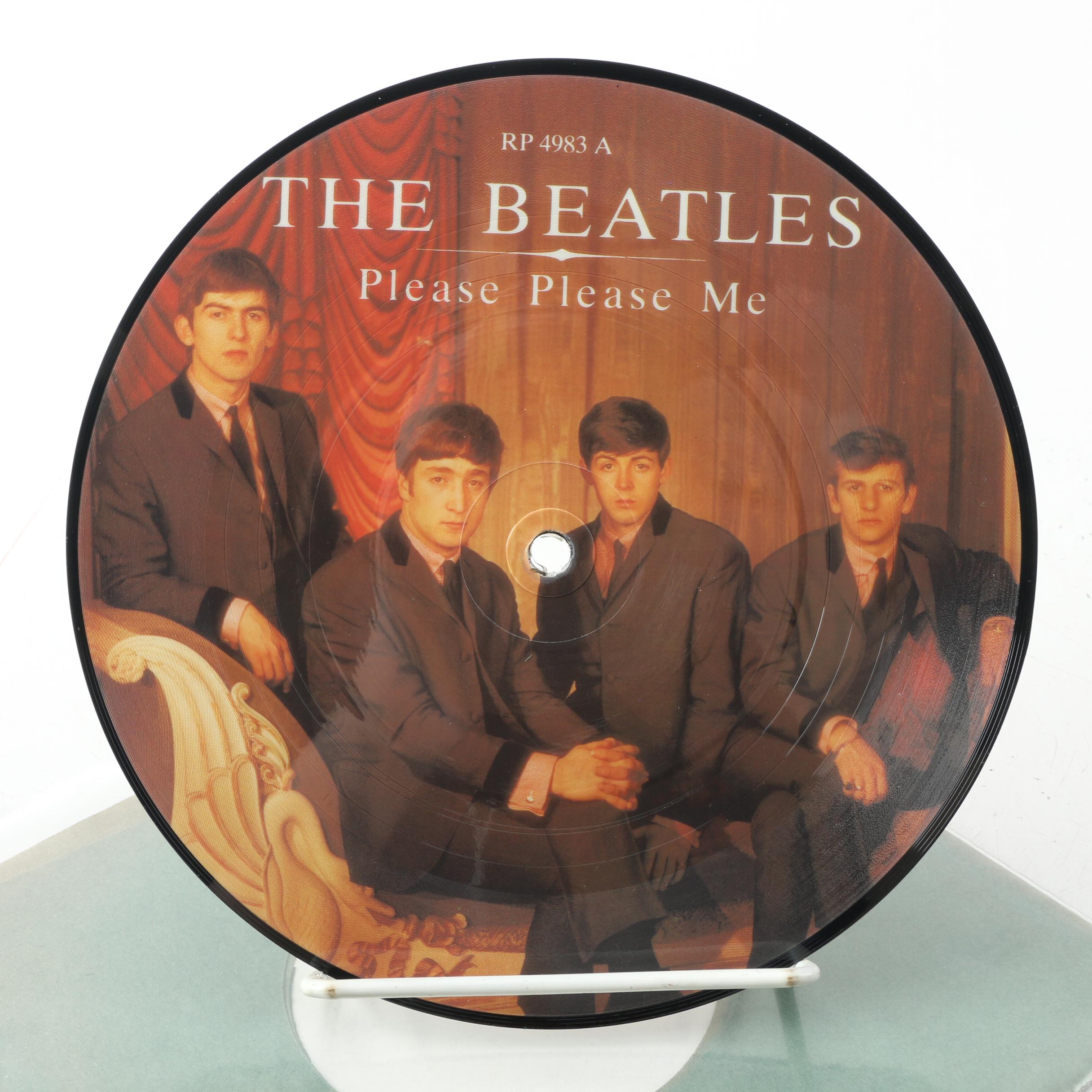 The Beatles 20th Anniversary UK Picture Disc Records