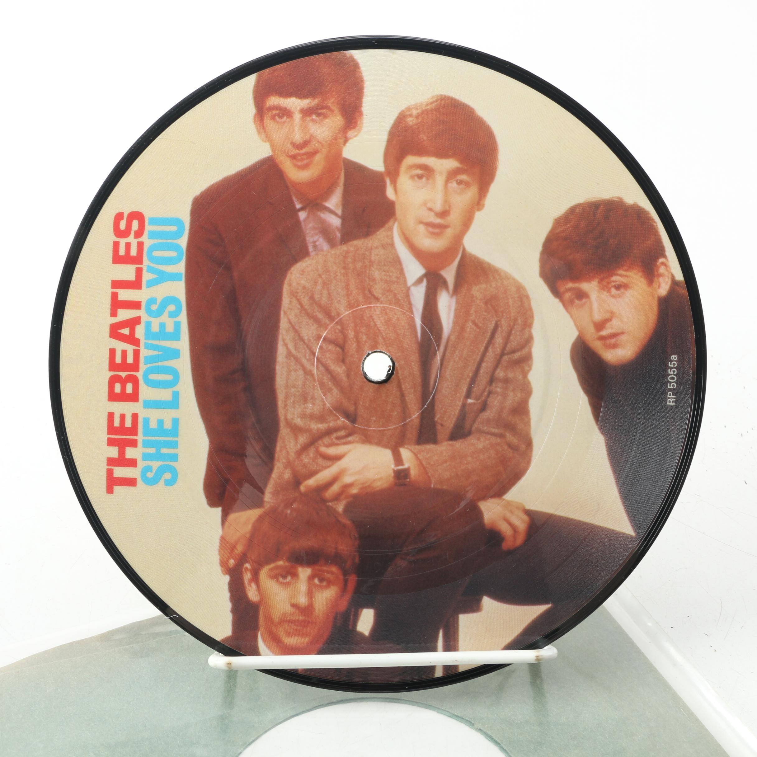 The Beatles 20th Anniversary UK Picture Disc Records