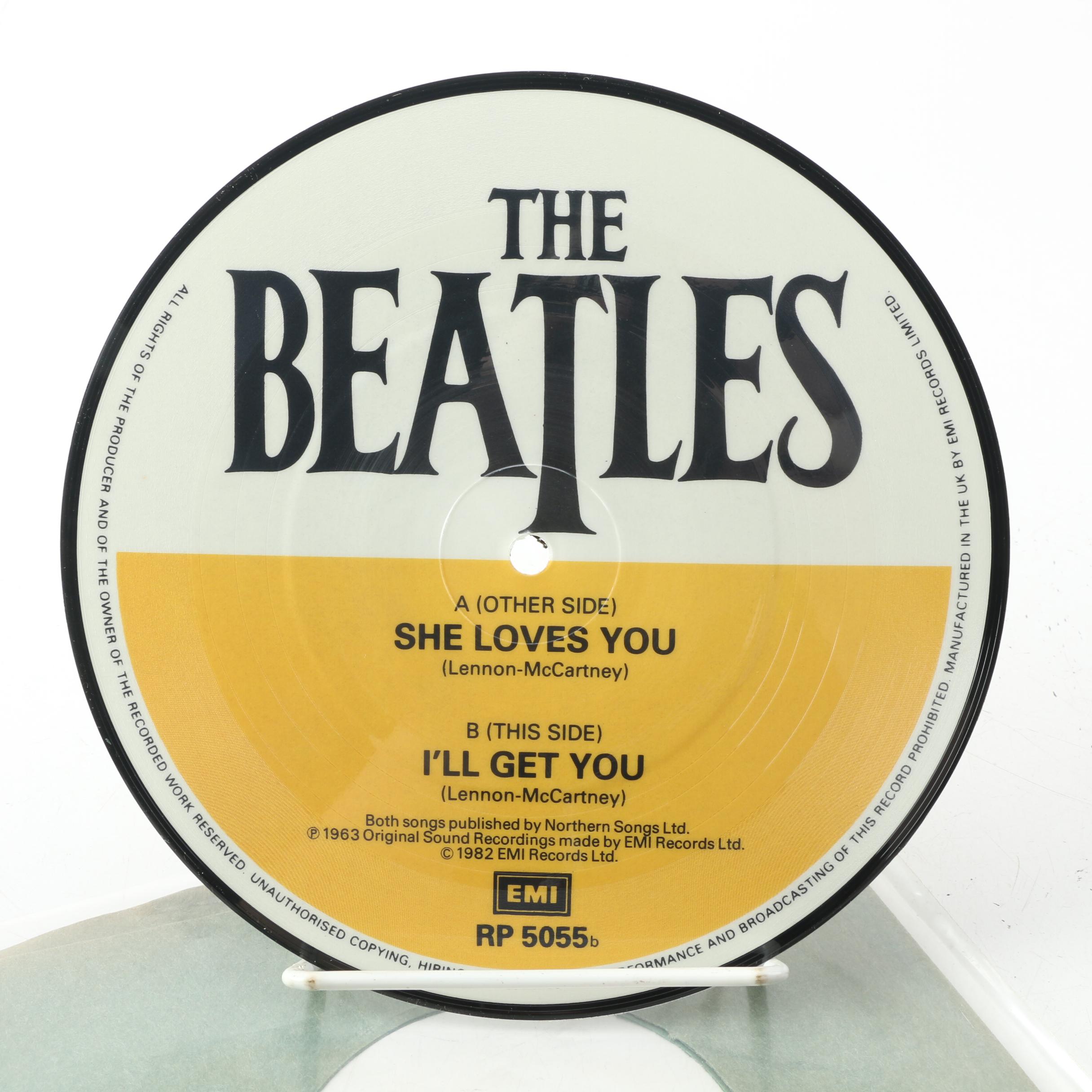The Beatles 20th Anniversary UK Picture Disc Records
