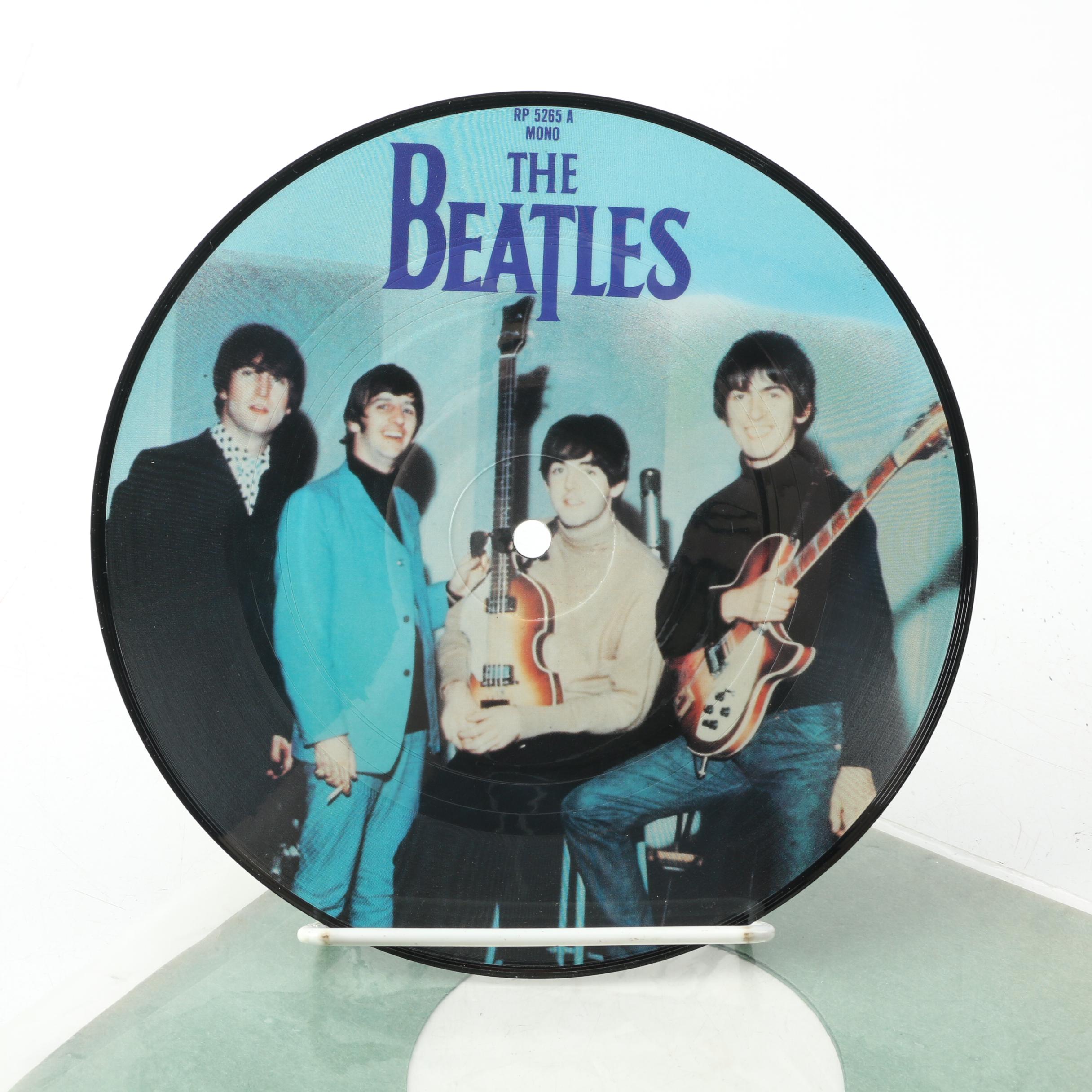 The Beatles 20th Anniversary UK Picture Disc Records