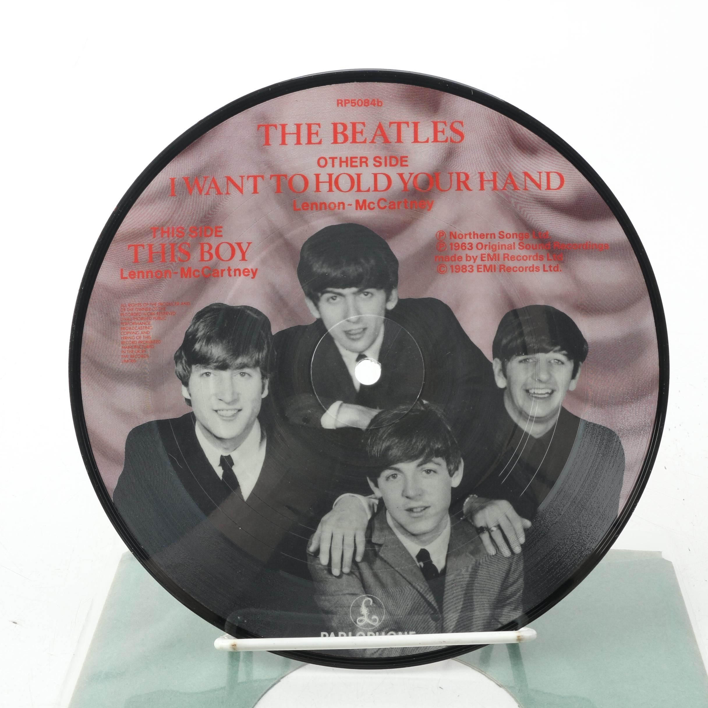 The Beatles 20th Anniversary UK Picture Disc Records