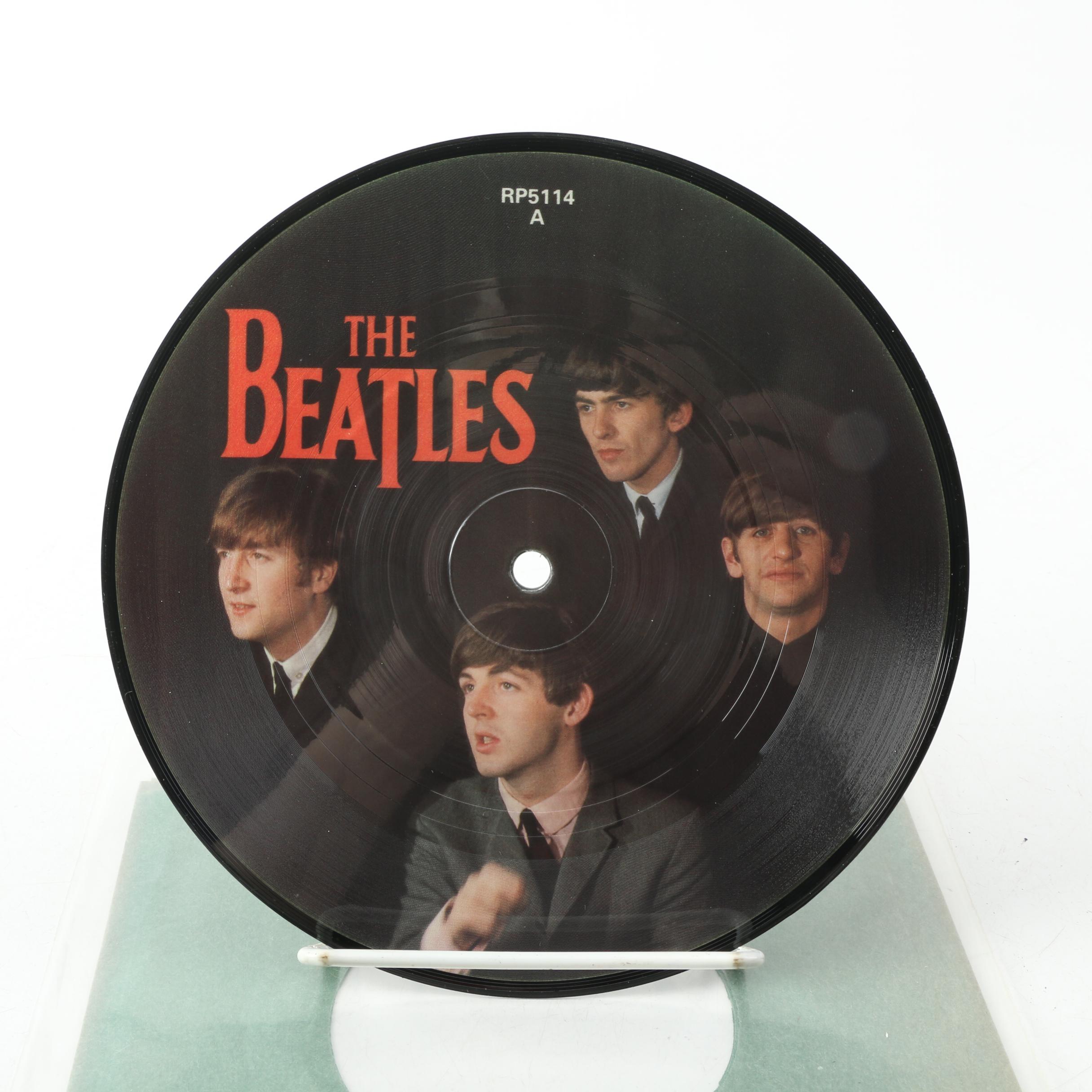 The Beatles 20th Anniversary UK Picture Disc Records