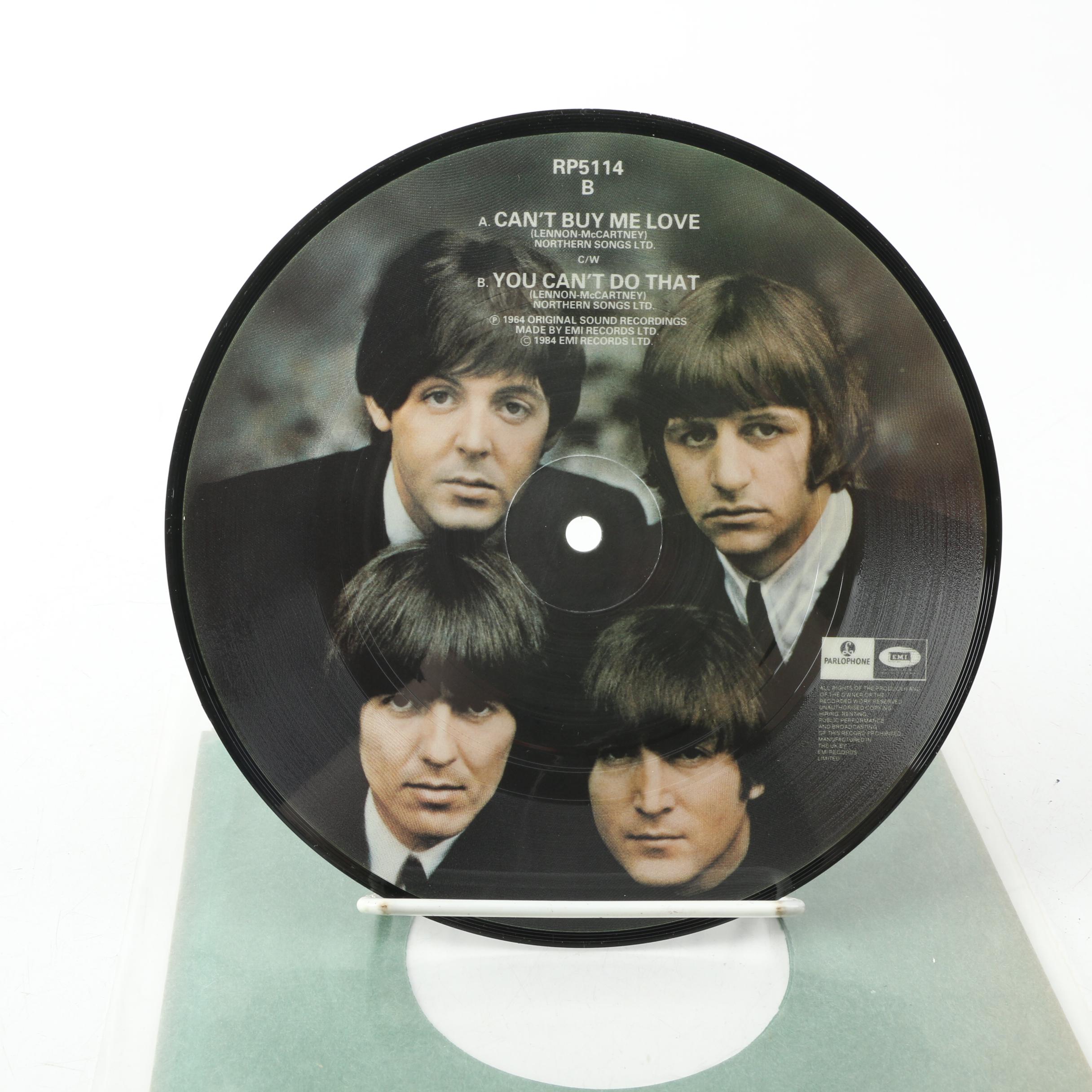 The Beatles 20th Anniversary UK Picture Disc Records