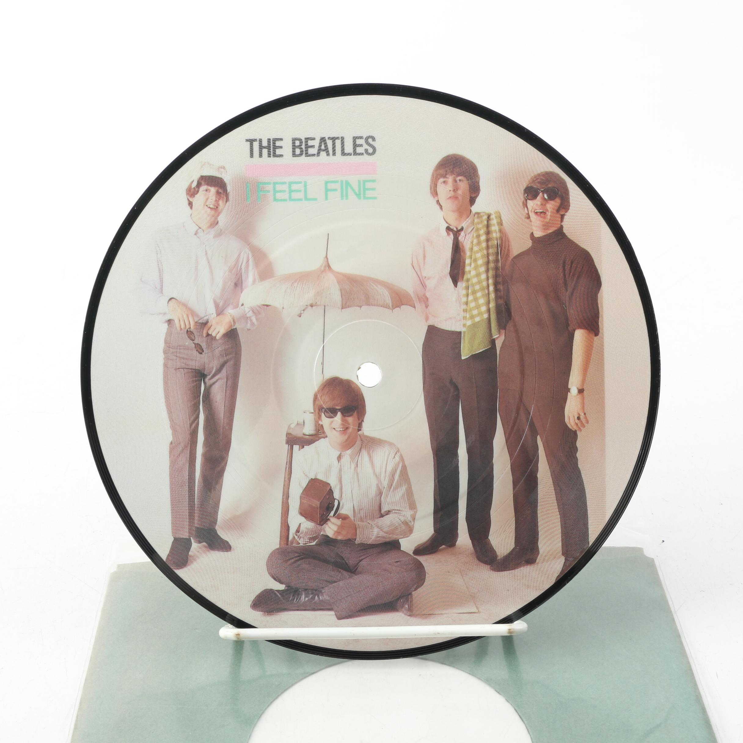 The Beatles 20th Anniversary UK Picture Disc Records