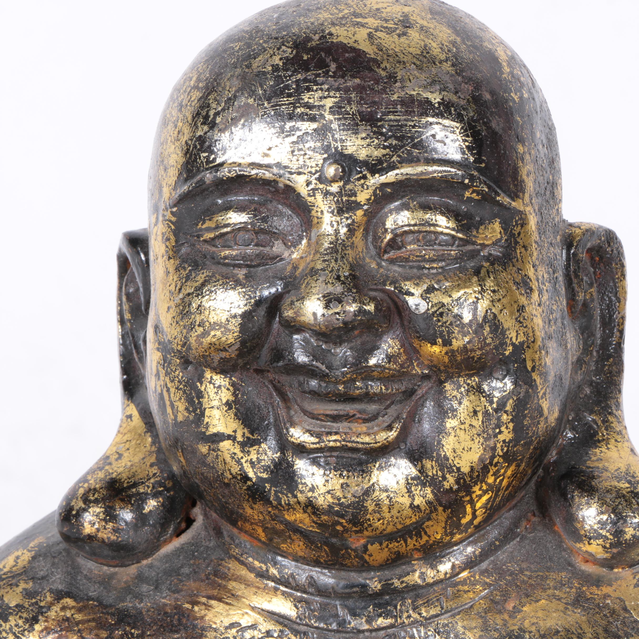 Metal Budai Sculpture